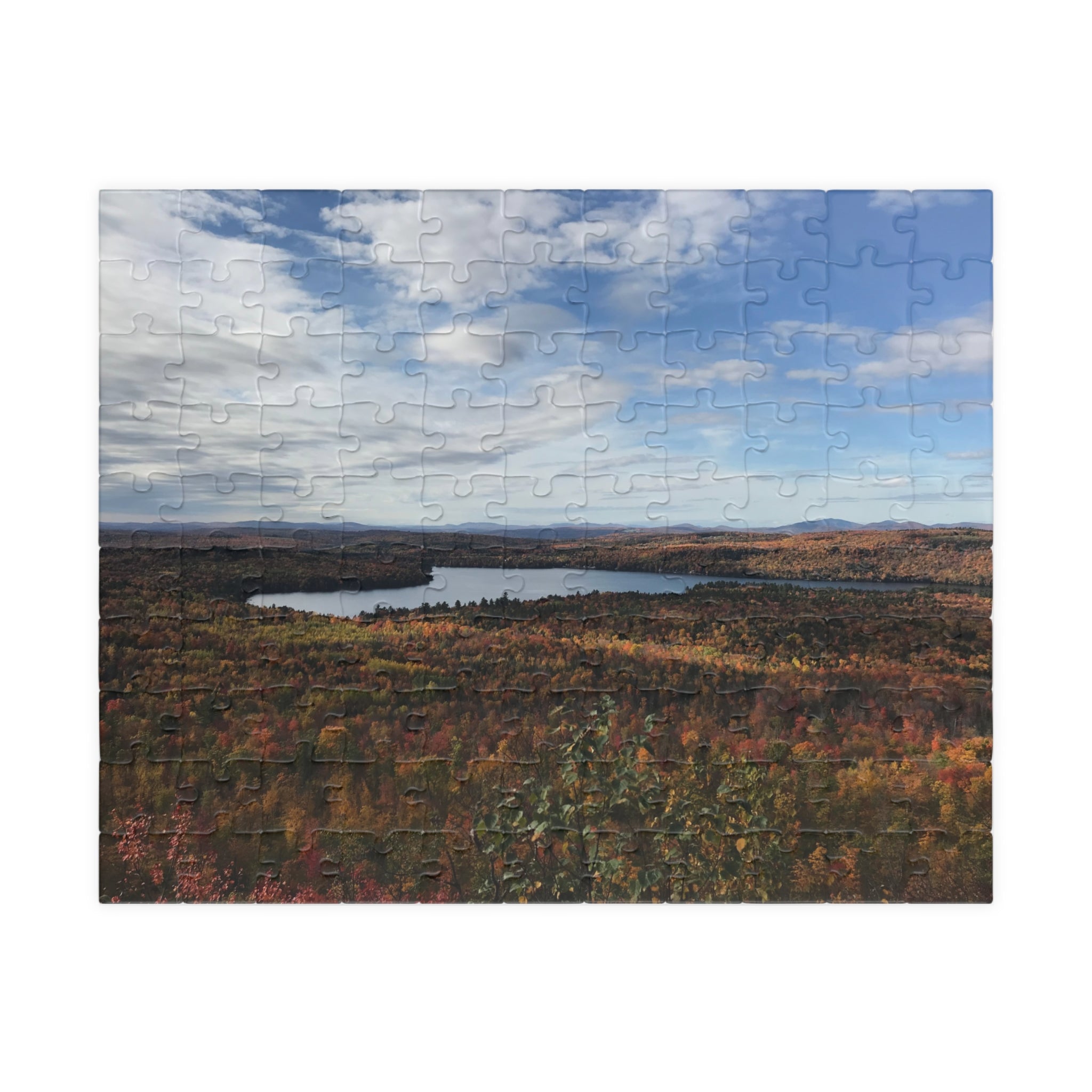 Maine Forest Lake Jigsaw Puzzle