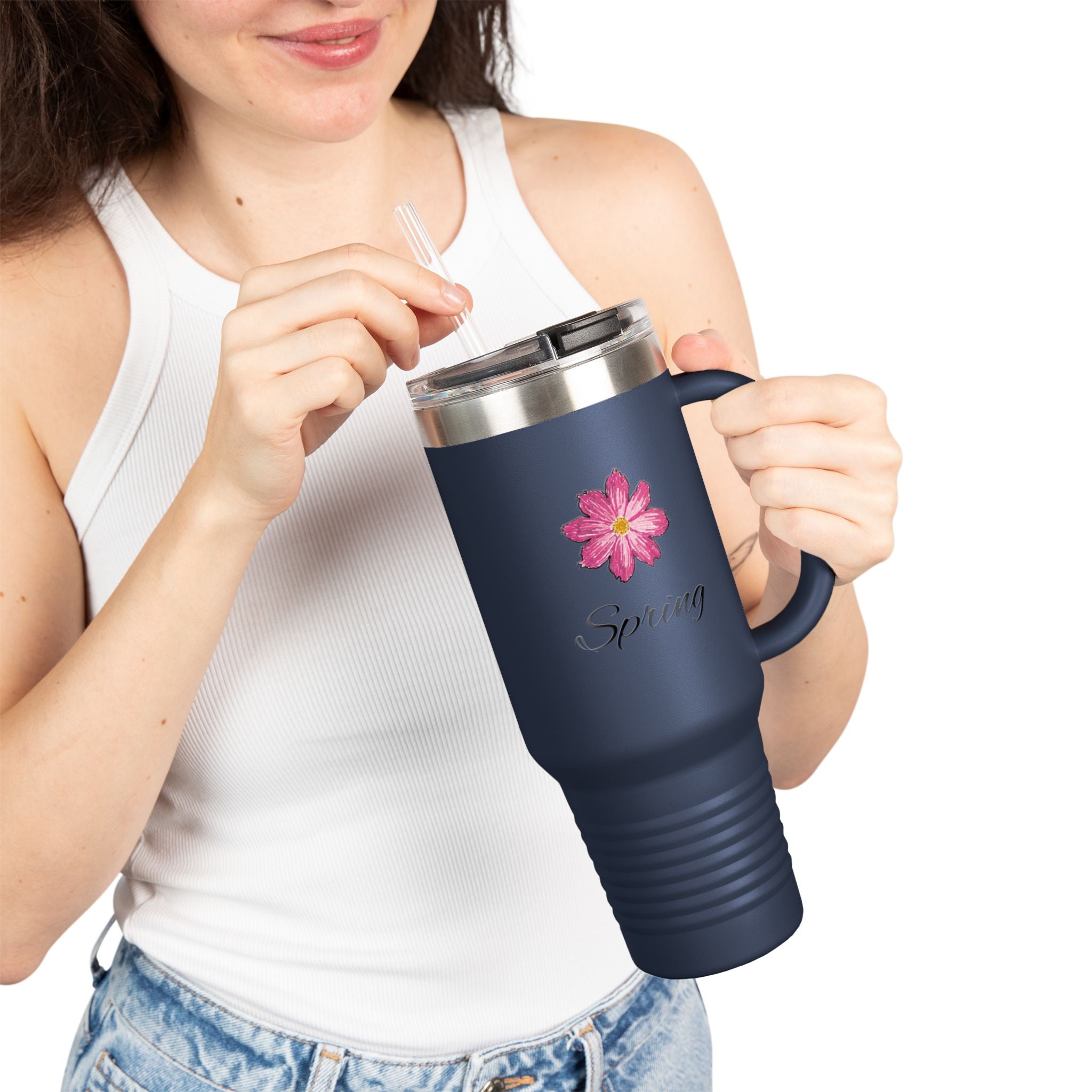 Spring Insulated Travel Mug