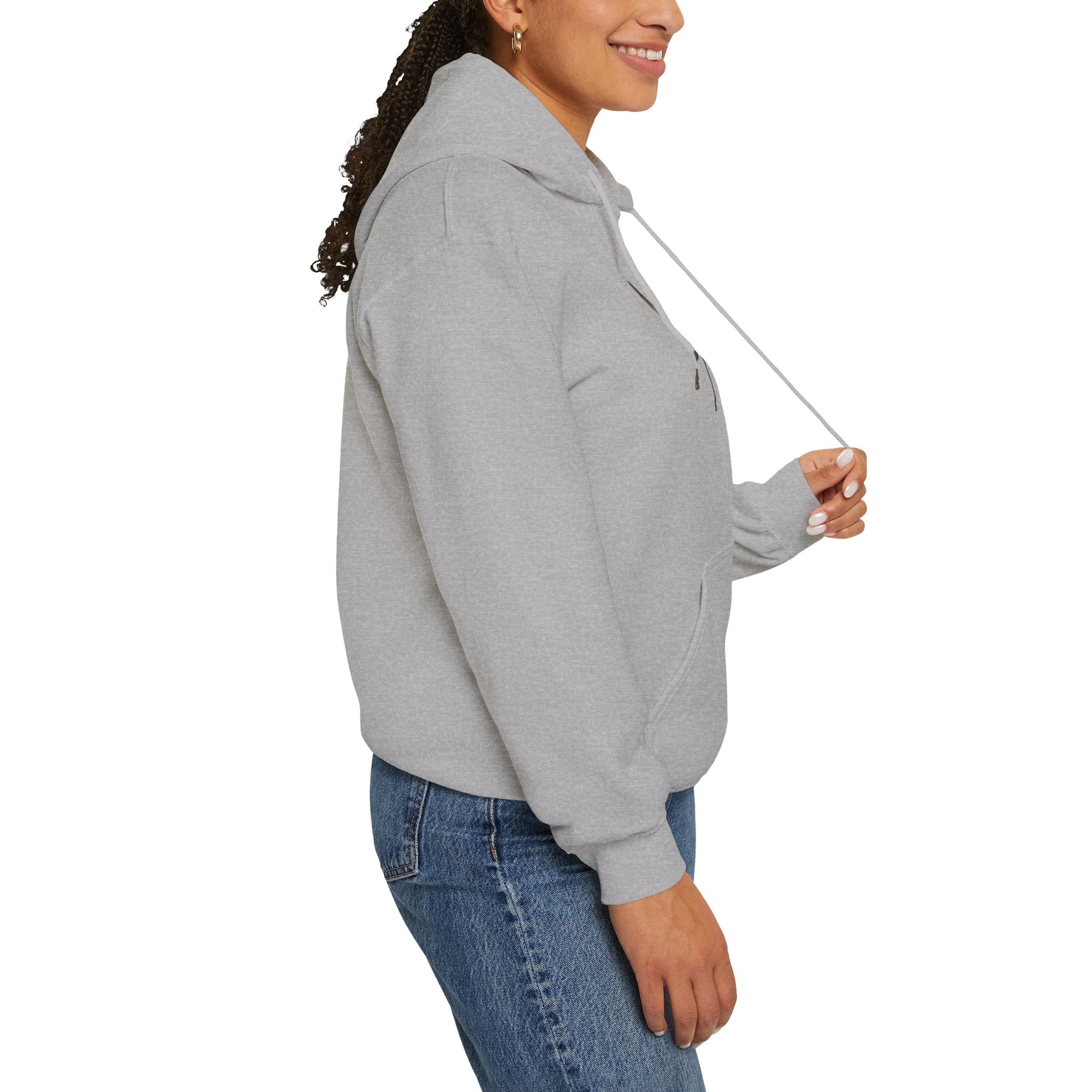 Elegant Brown Trotting Horse Sweatshirt