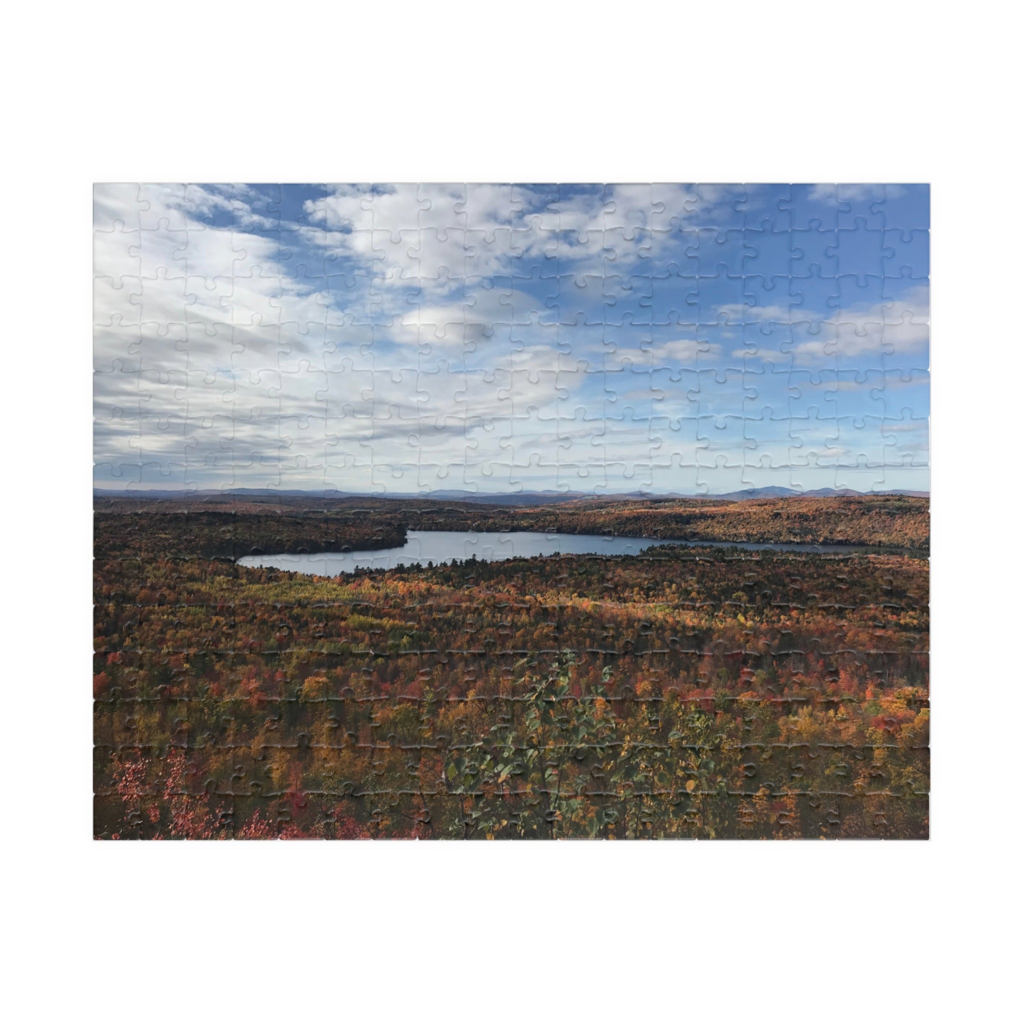 Maine Forest Lake Jigsaw Puzzle
