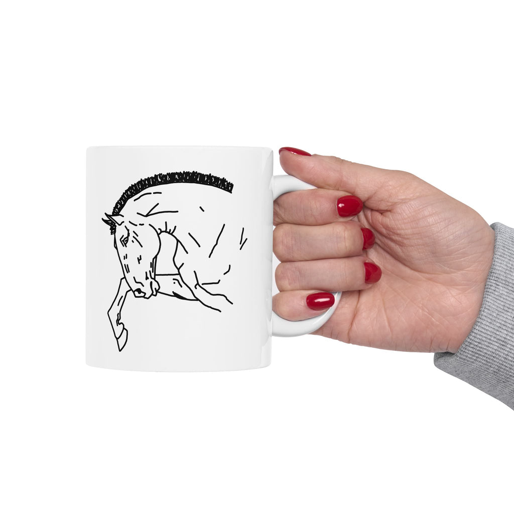 Charming Horse Ceramic Mug