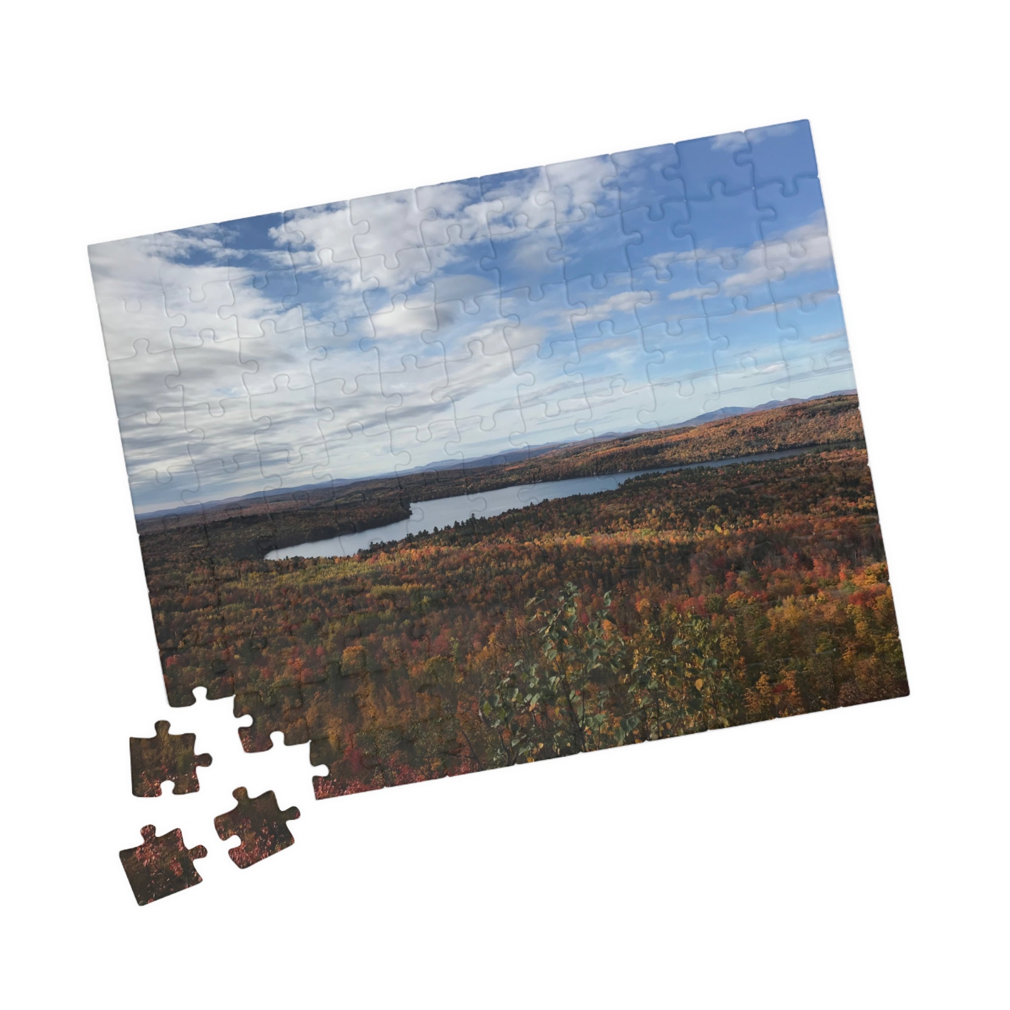 Maine Forest Lake Jigsaw Puzzle