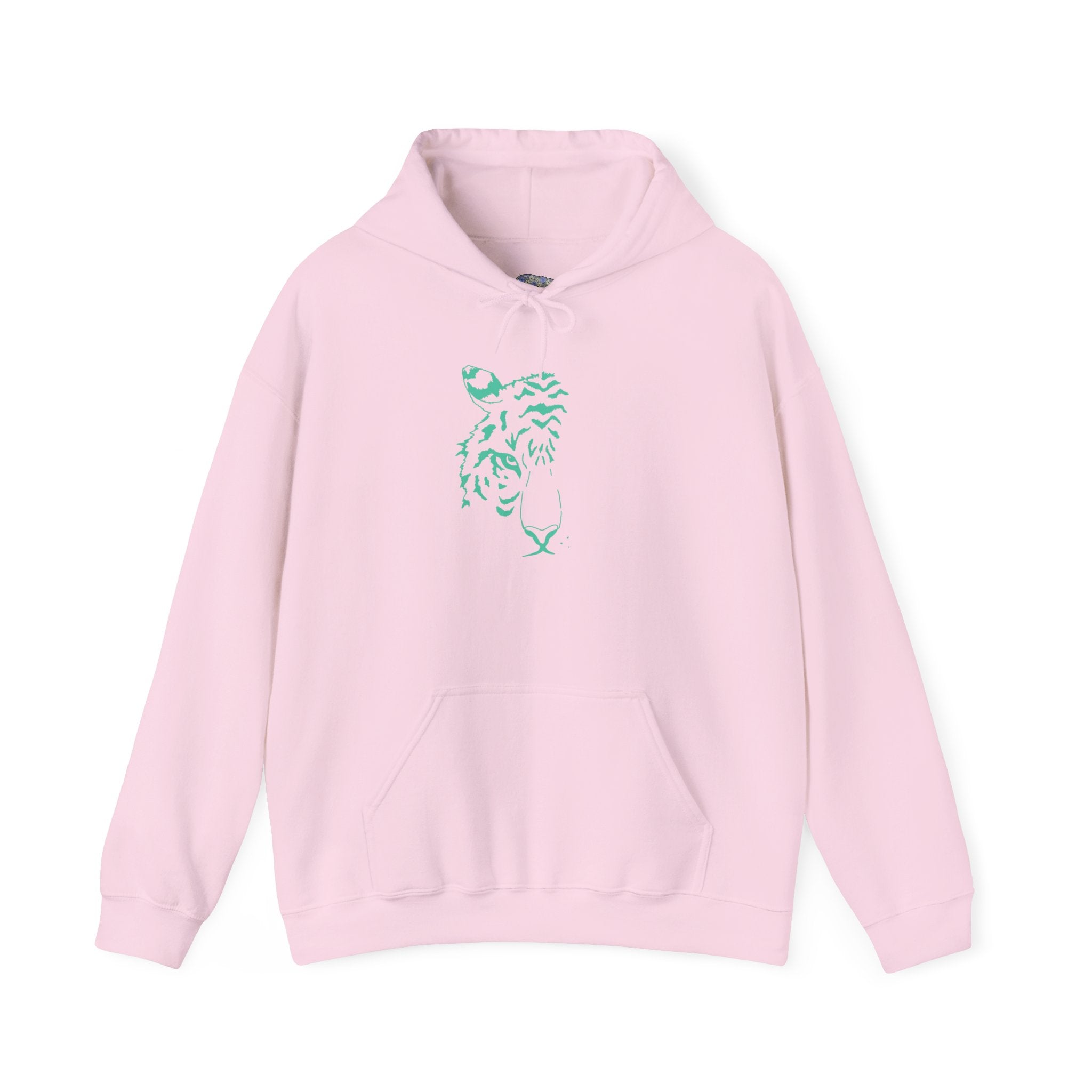 Cyan Tiger Hoodie