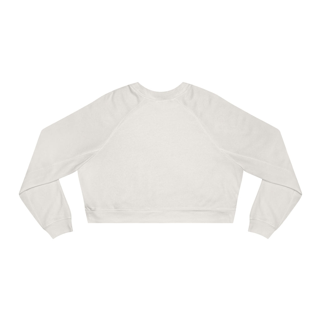 Floral Fleece Crop Pullover