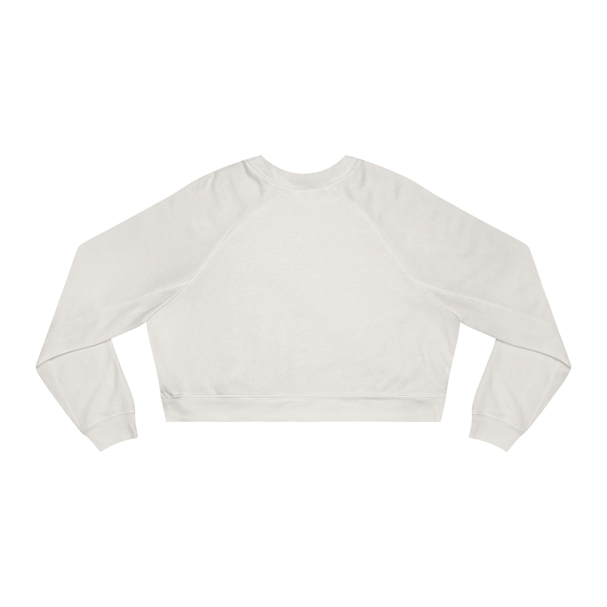 Floral Fleece Crop Pullover