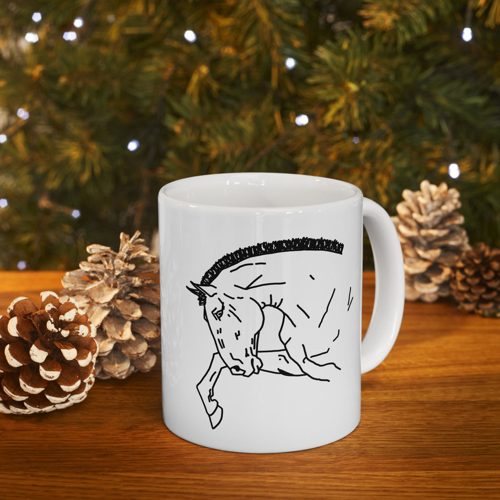 Charming Horse Ceramic Mug