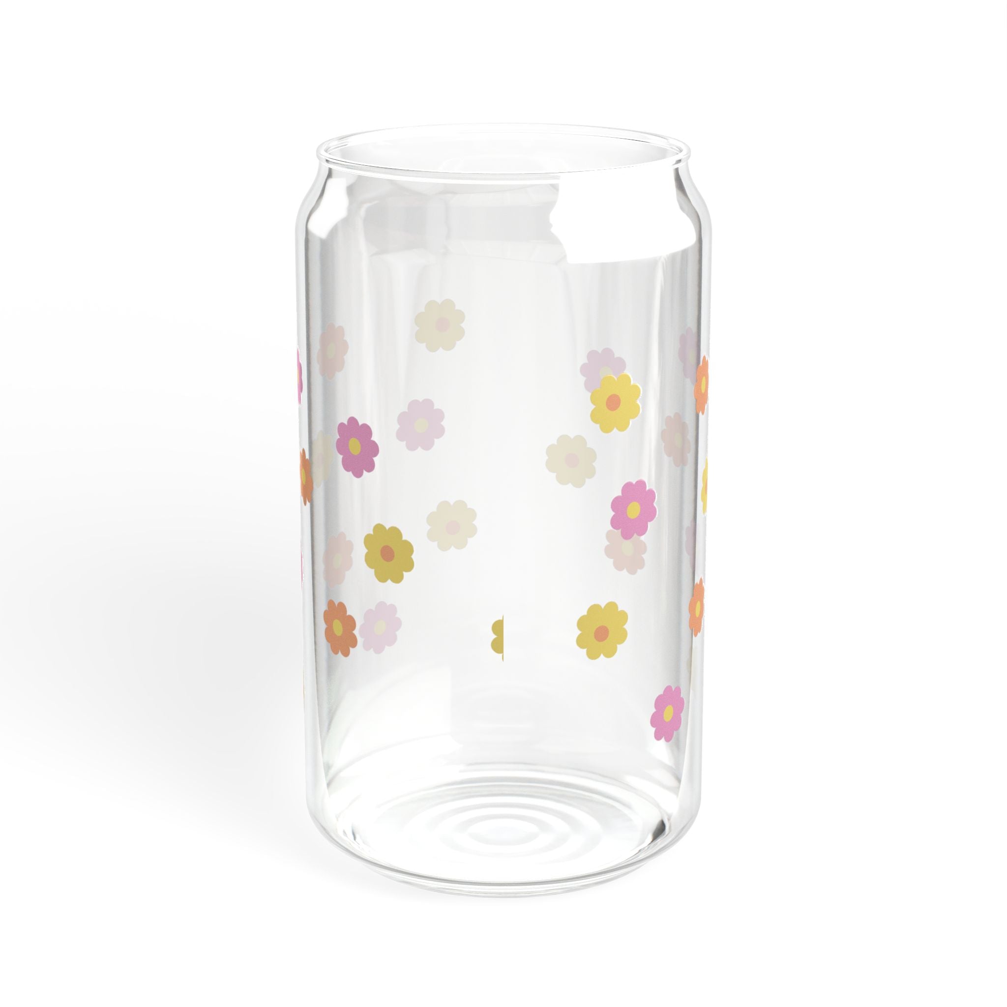 Flower Sipper Glass