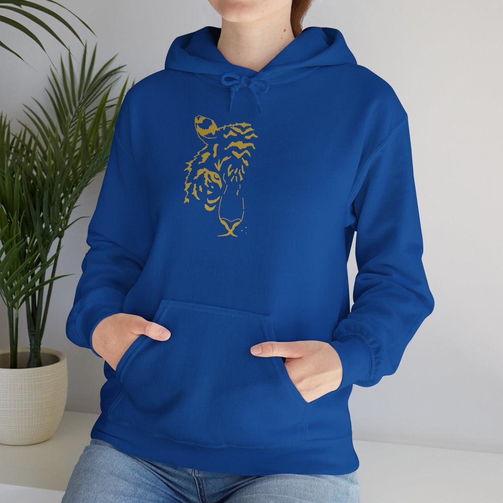 Gold-Finish Tiger Hoodie