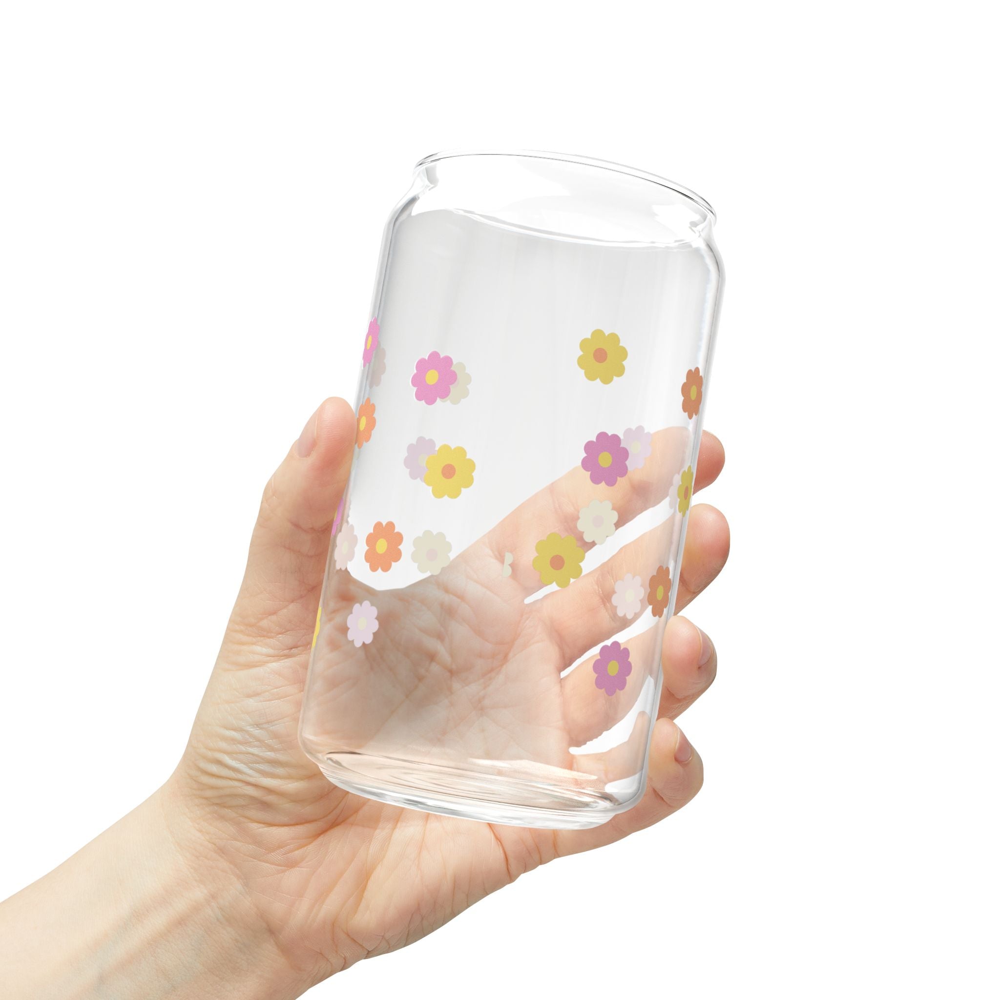Flower Sipper Glass