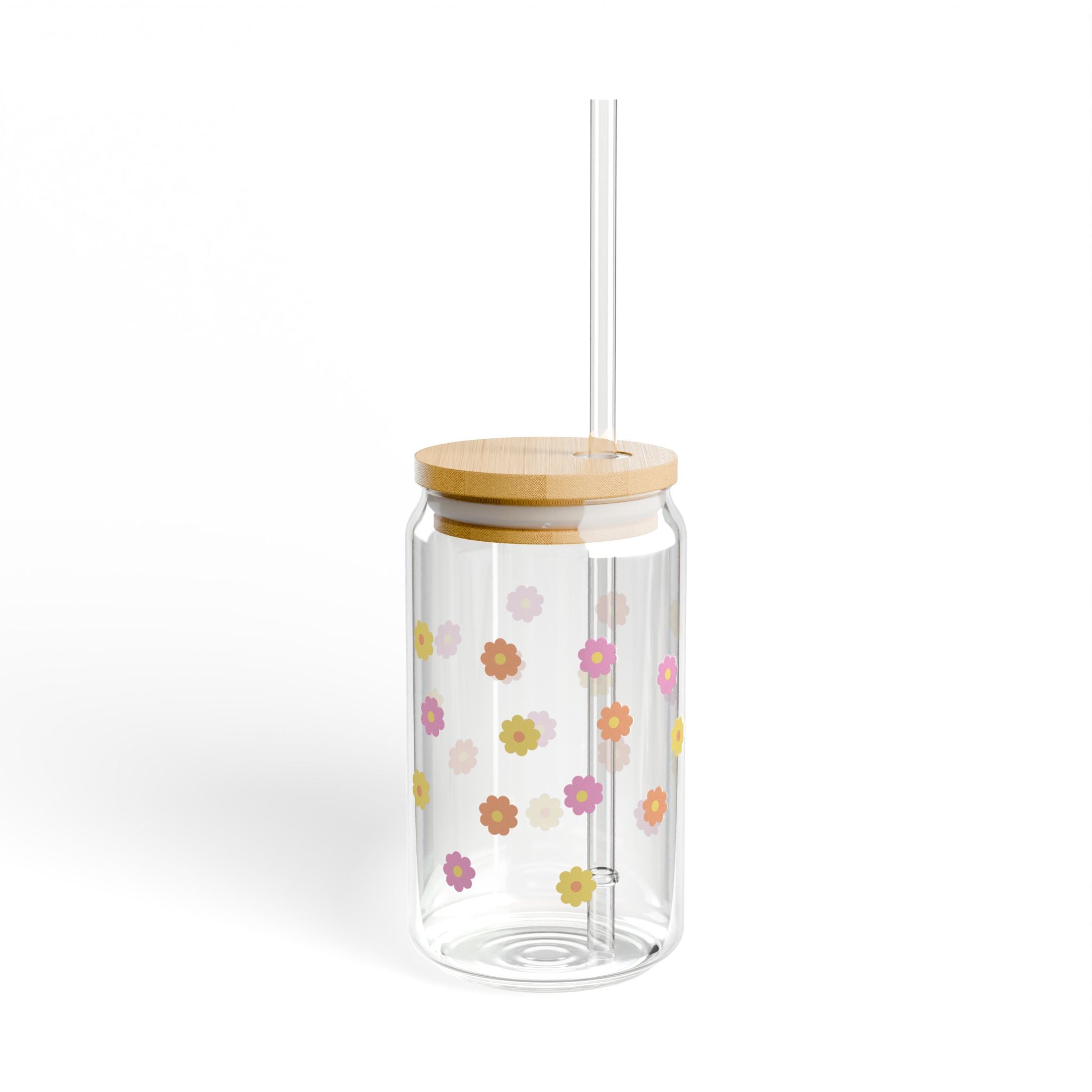 Flower Sipper Glass