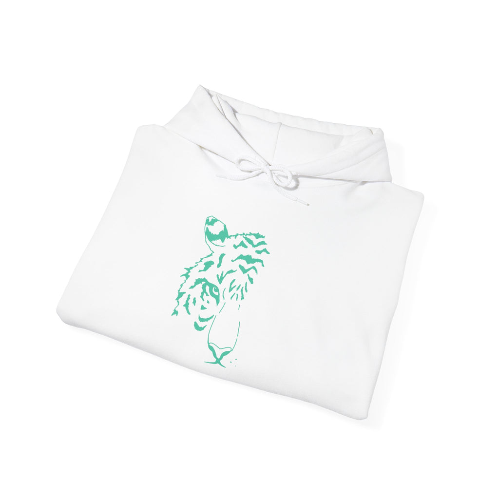 Cyan Tiger Hoodie