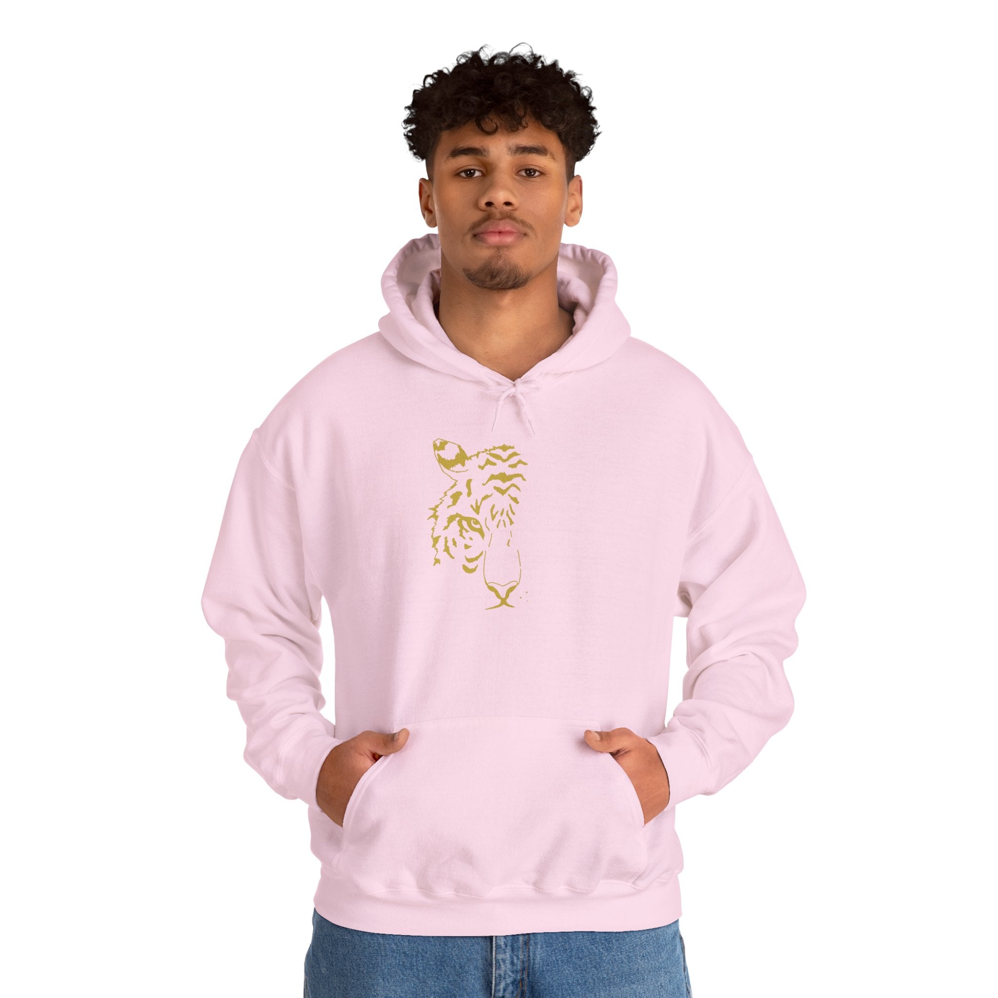 Gold-Finish Tiger Hoodie