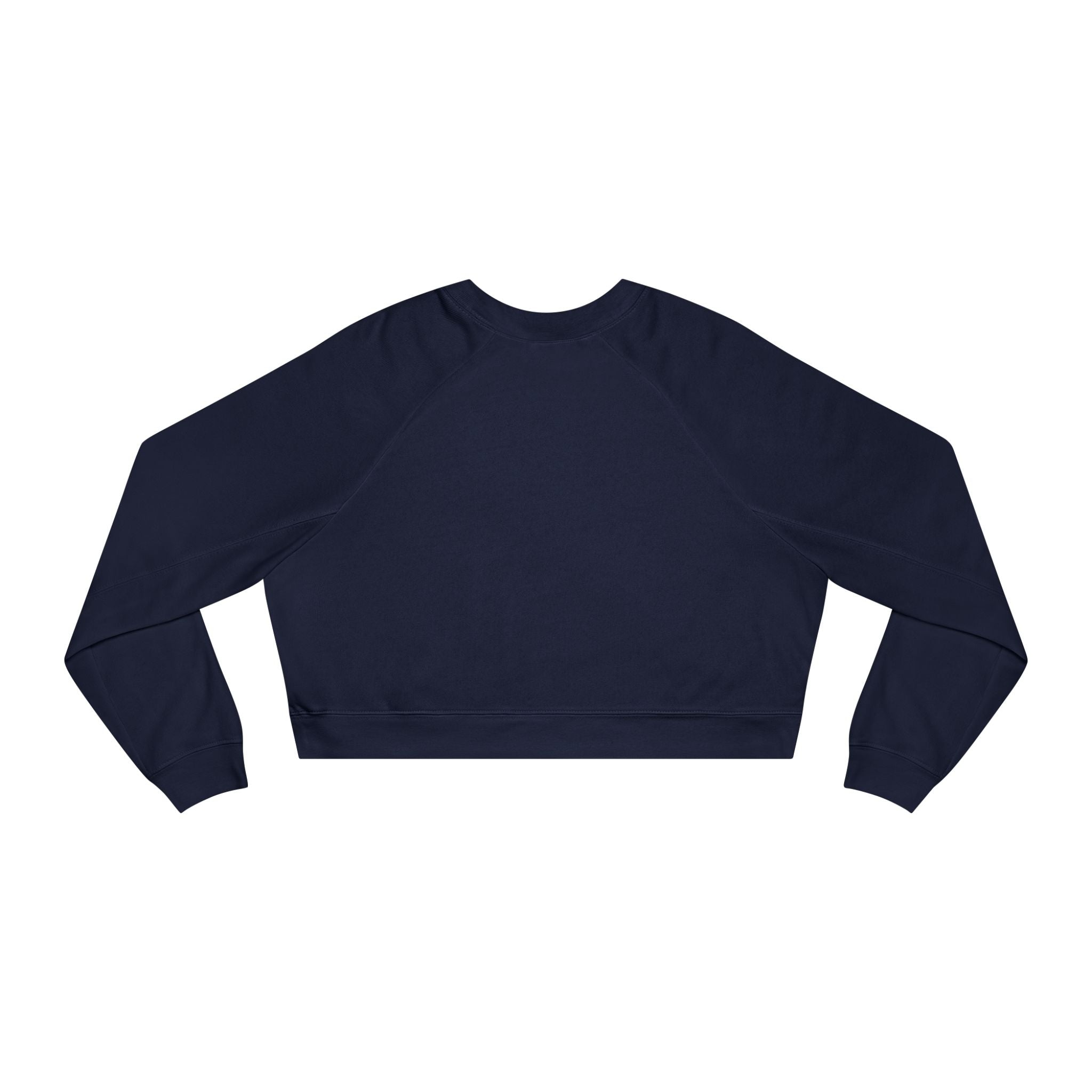 Floral Fleece Crop Pullover