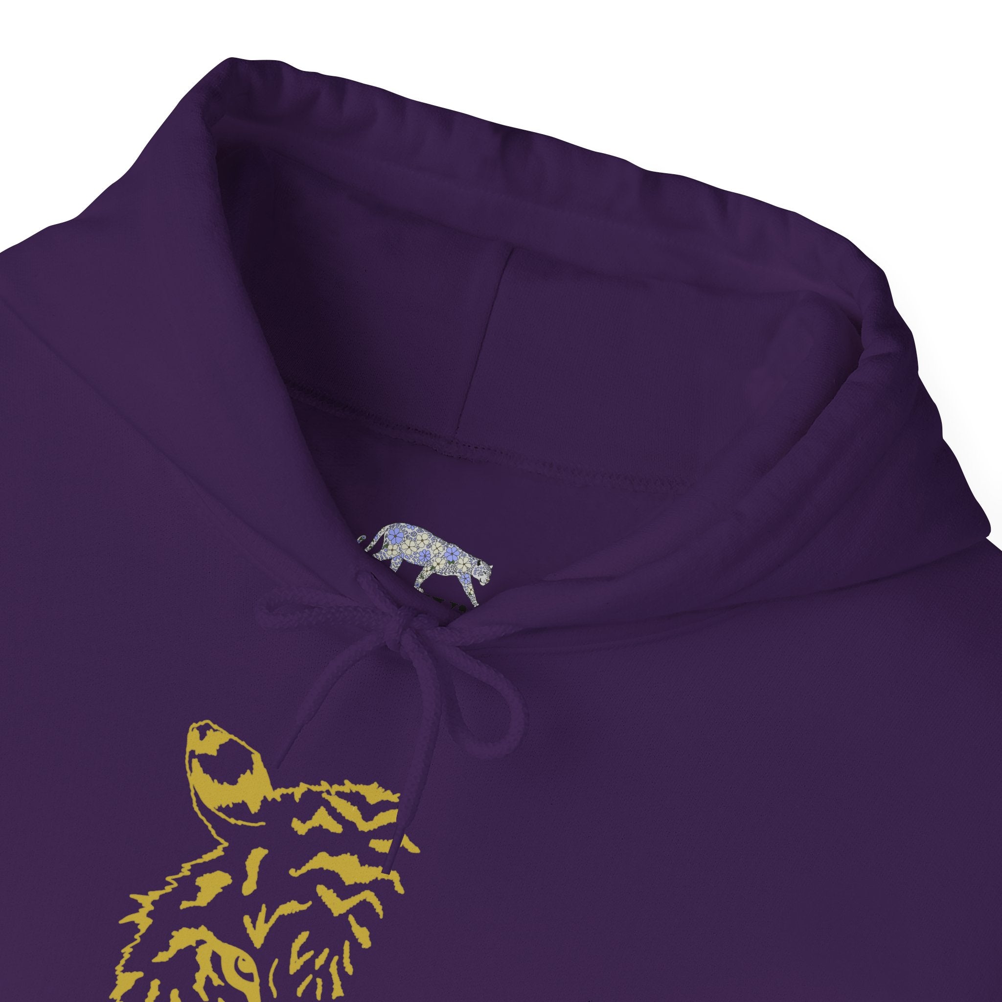 Gold-Finish Tiger Hoodie