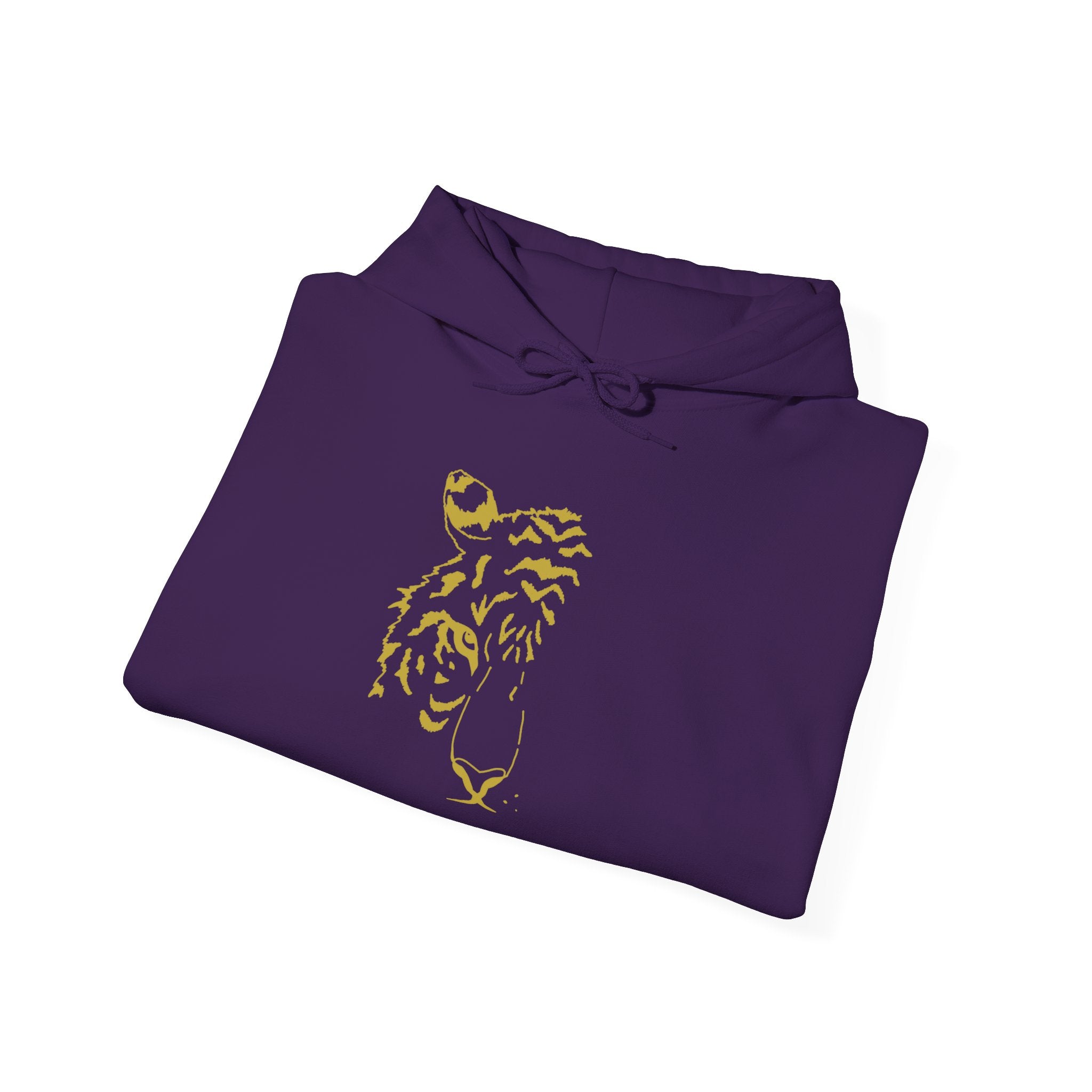 Gold-Finish Tiger Hoodie