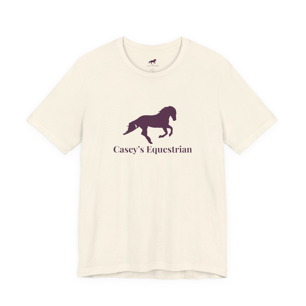 Casey’s Equestrian Solid Logo T-Shirt