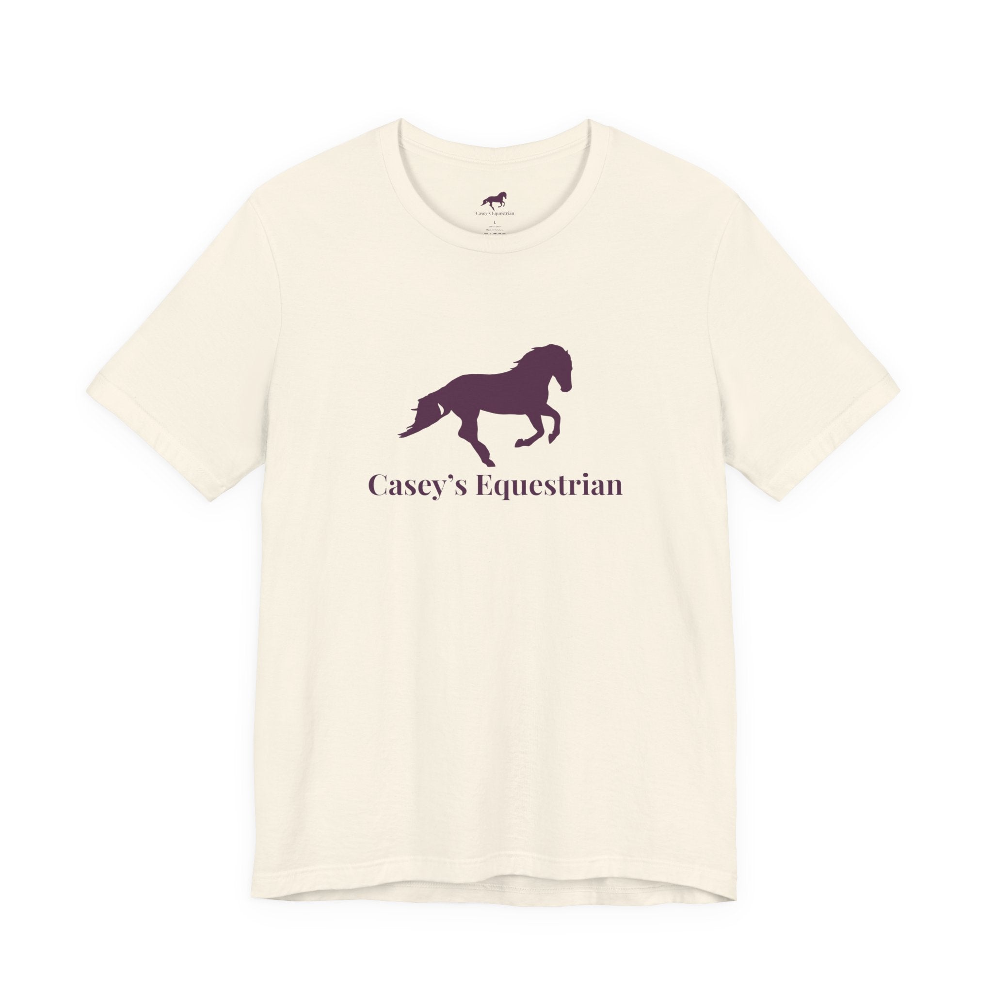 Casey’s Equestrian Solid Logo T-Shirt