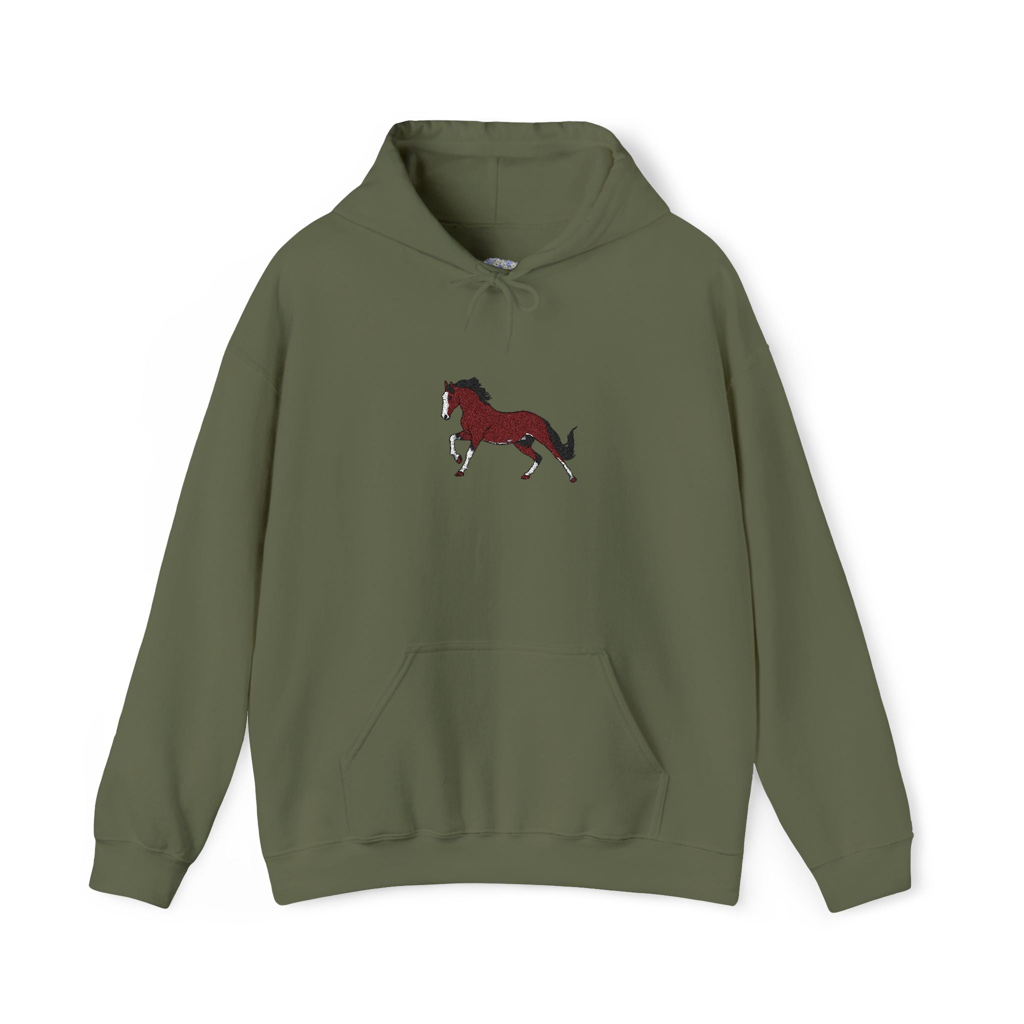 Red Running Horse Sweatshirt