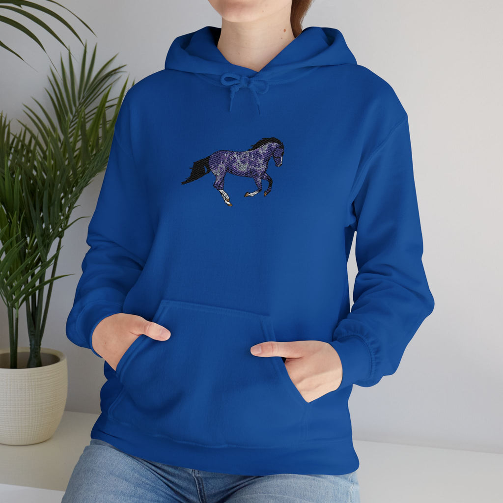 Horse Dapple Grey Hooded Sweatshirt