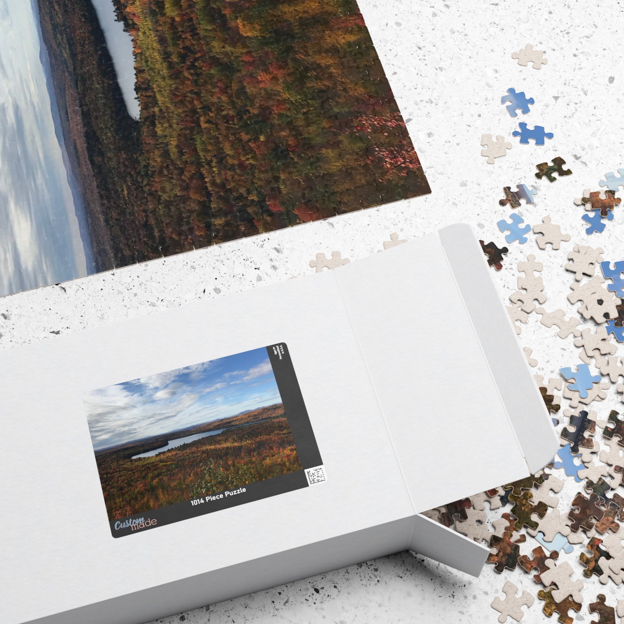 Maine Forest Lake Jigsaw Puzzle