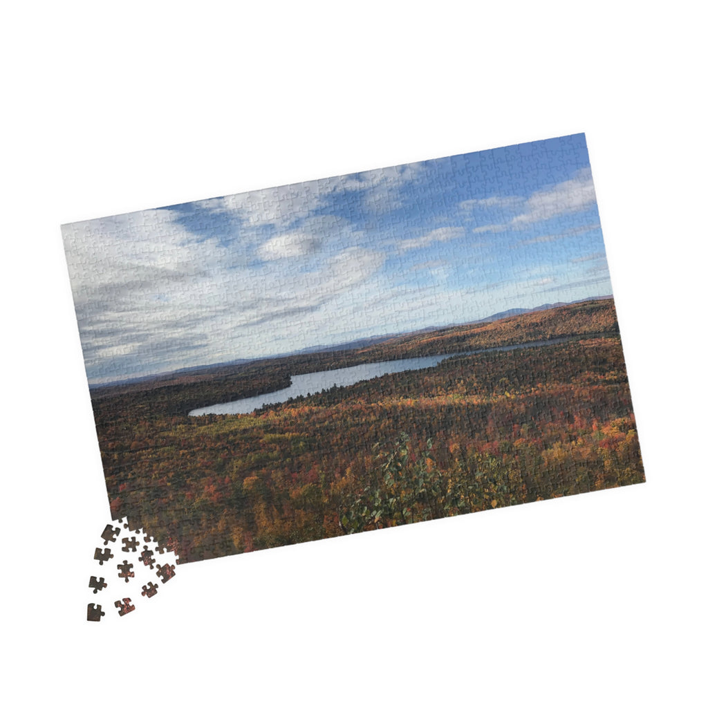 Maine Forest Lake Jigsaw Puzzle