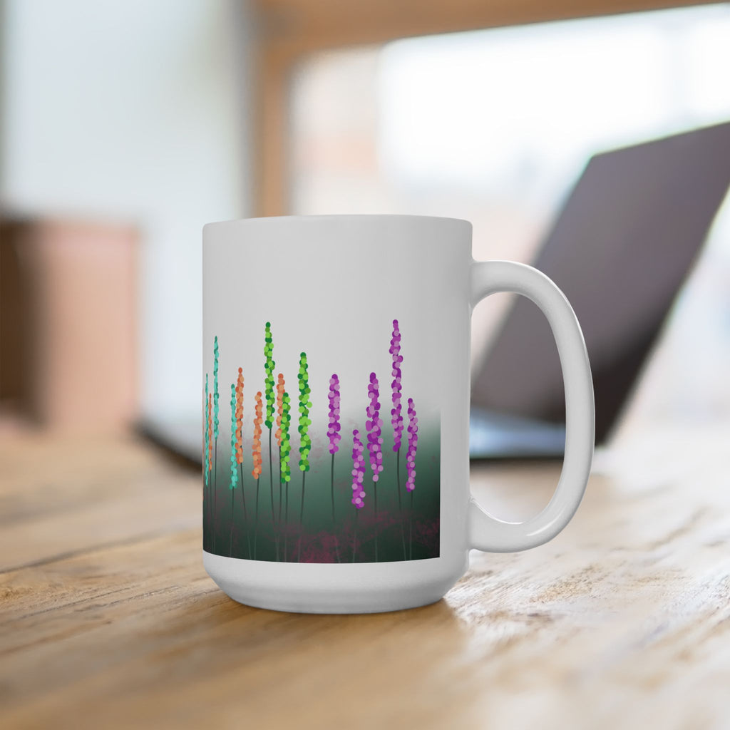 Lavender Flower Mug