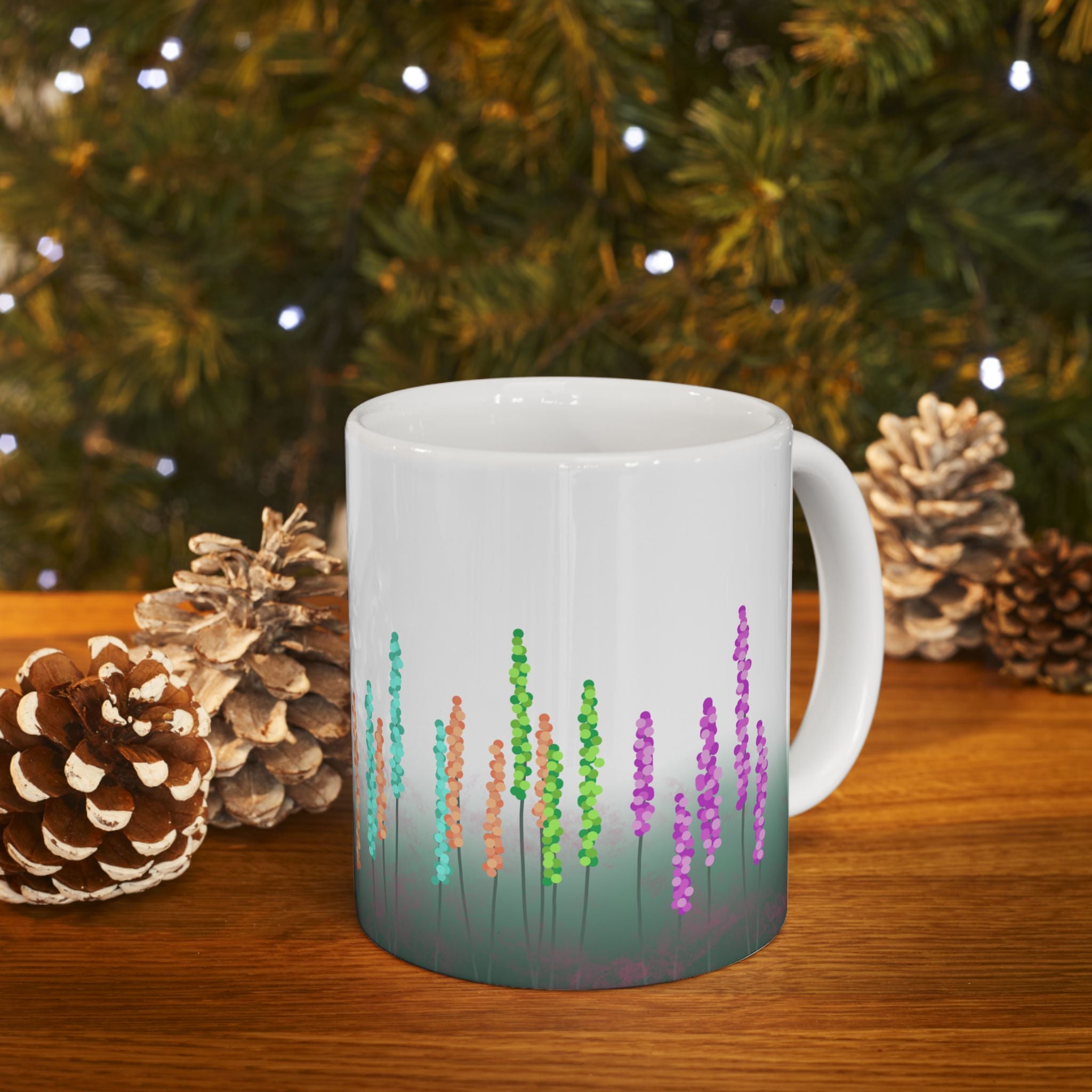 Lavender Flower Mug