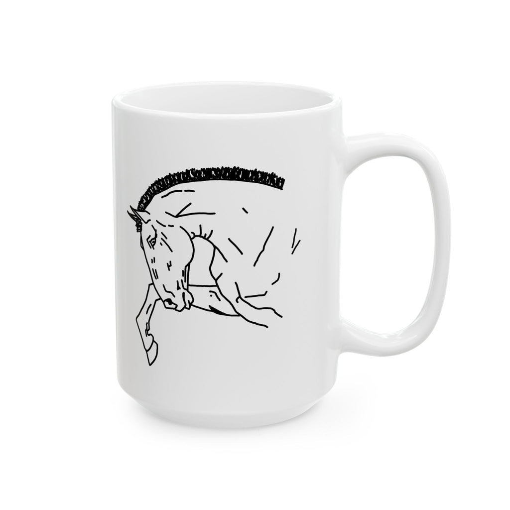 Charming Horse Ceramic Mug