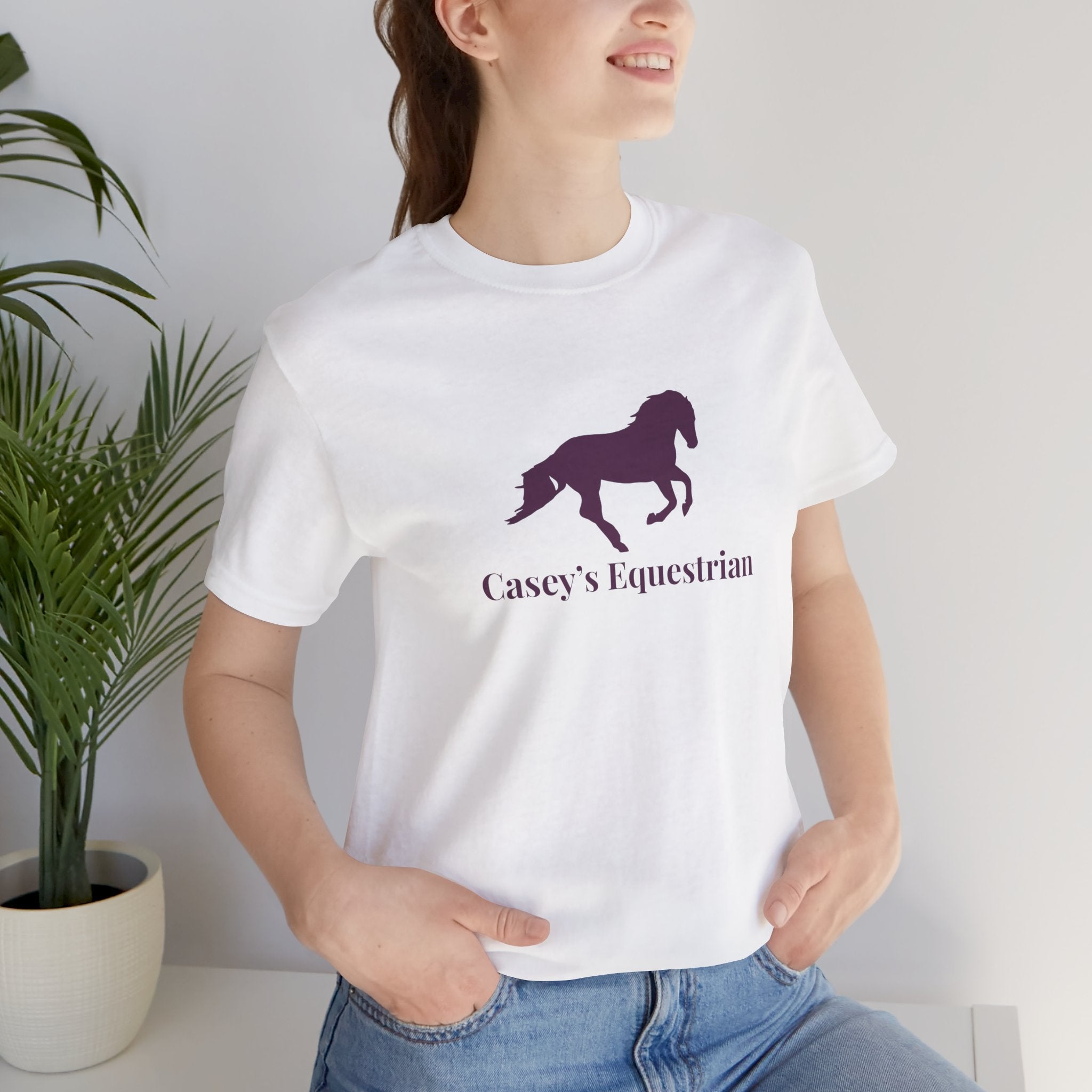 Casey’s Equestrian Solid Logo T-Shirt