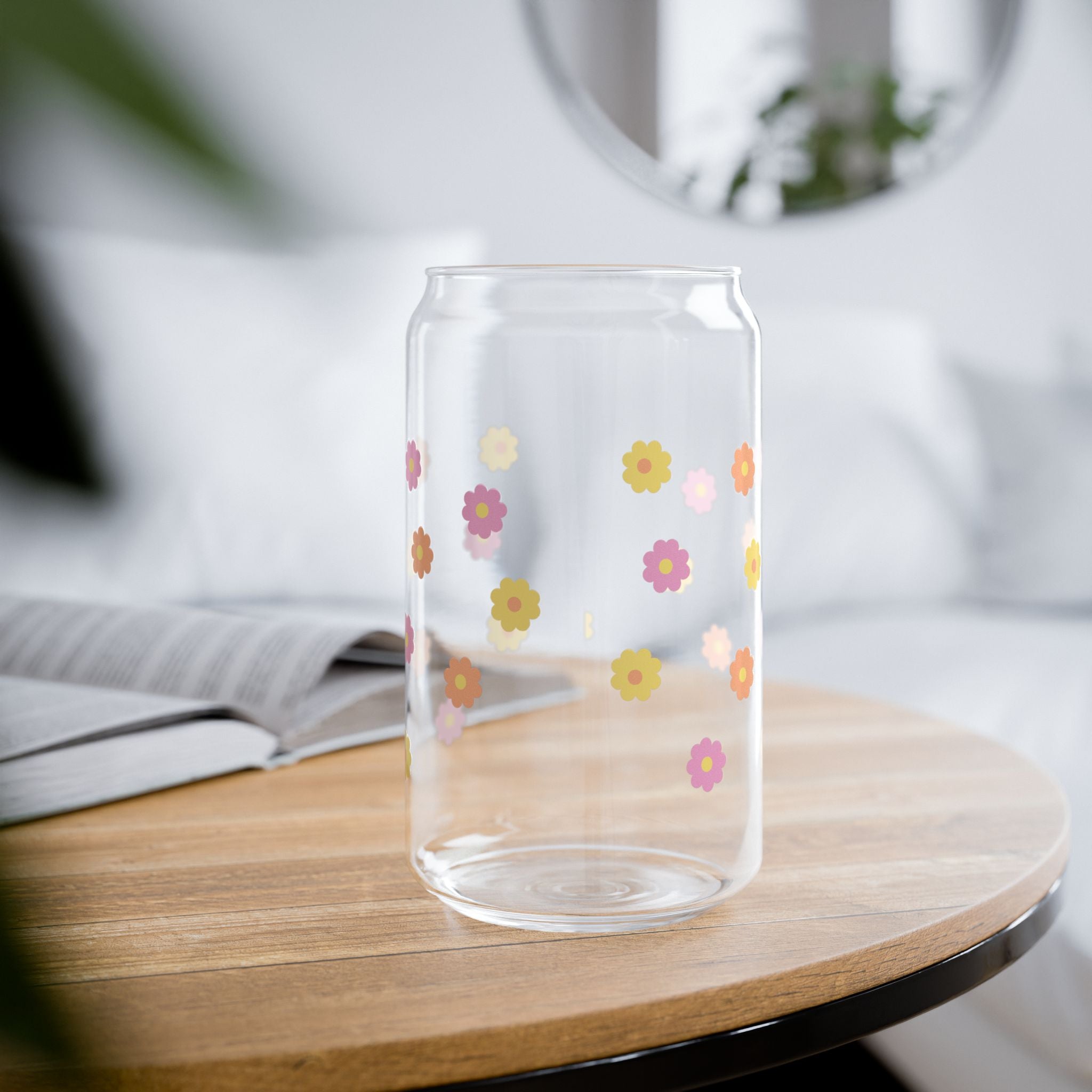 Flower Sipper Glass