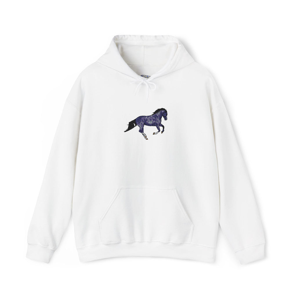 Horse Dapple Grey Hooded Sweatshirt