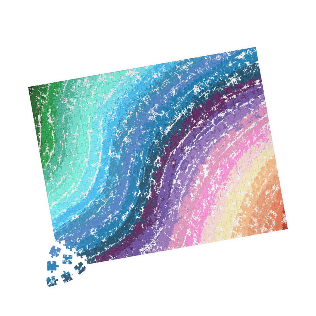 Colorful Swirl Puzzle