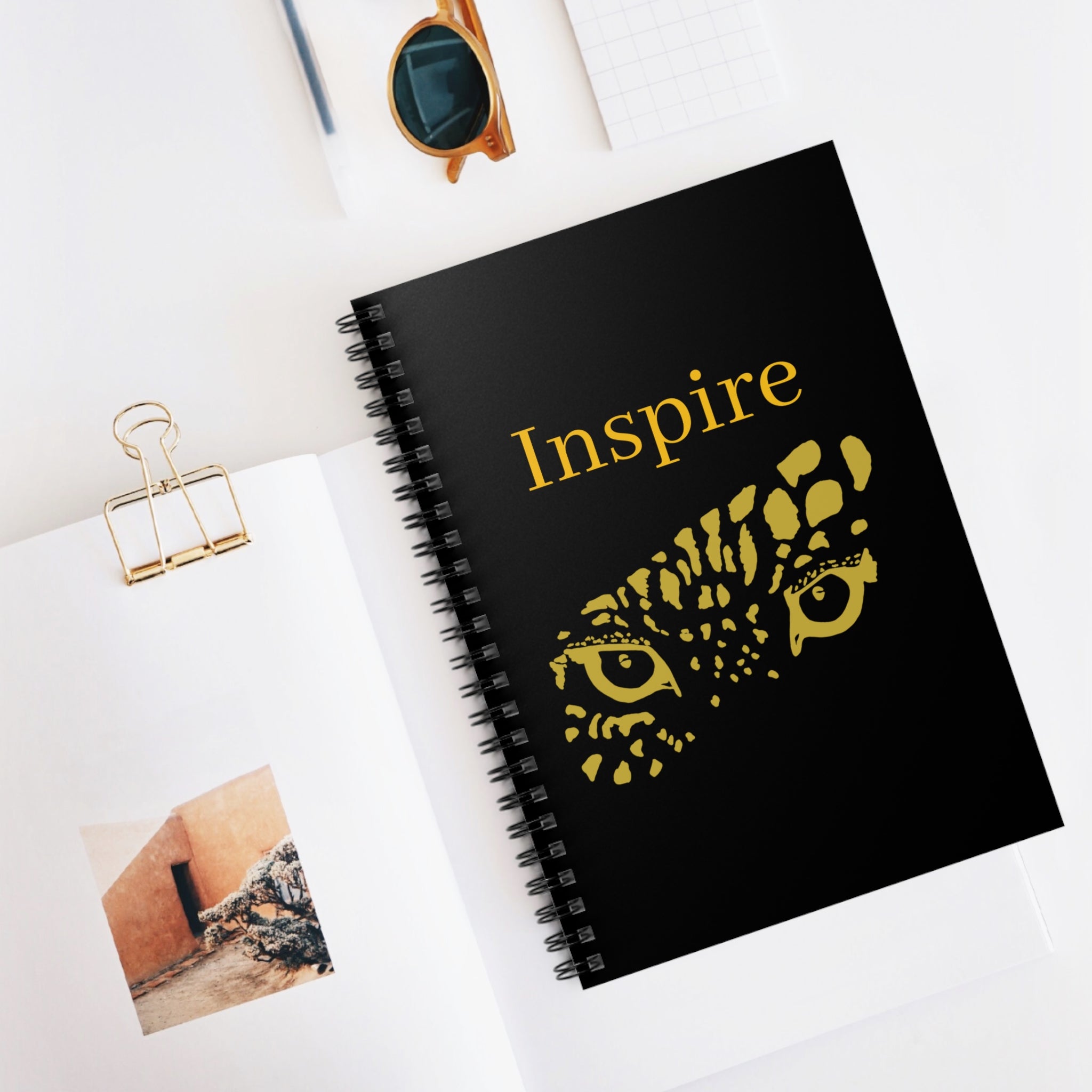 Leopard Inspire Spiral Notebook