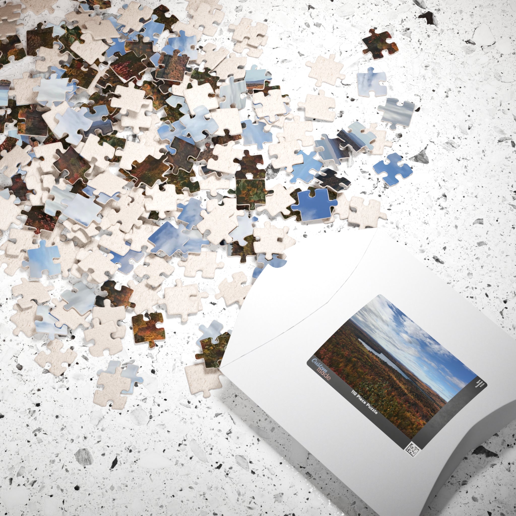 Maine Forest Lake Jigsaw Puzzle