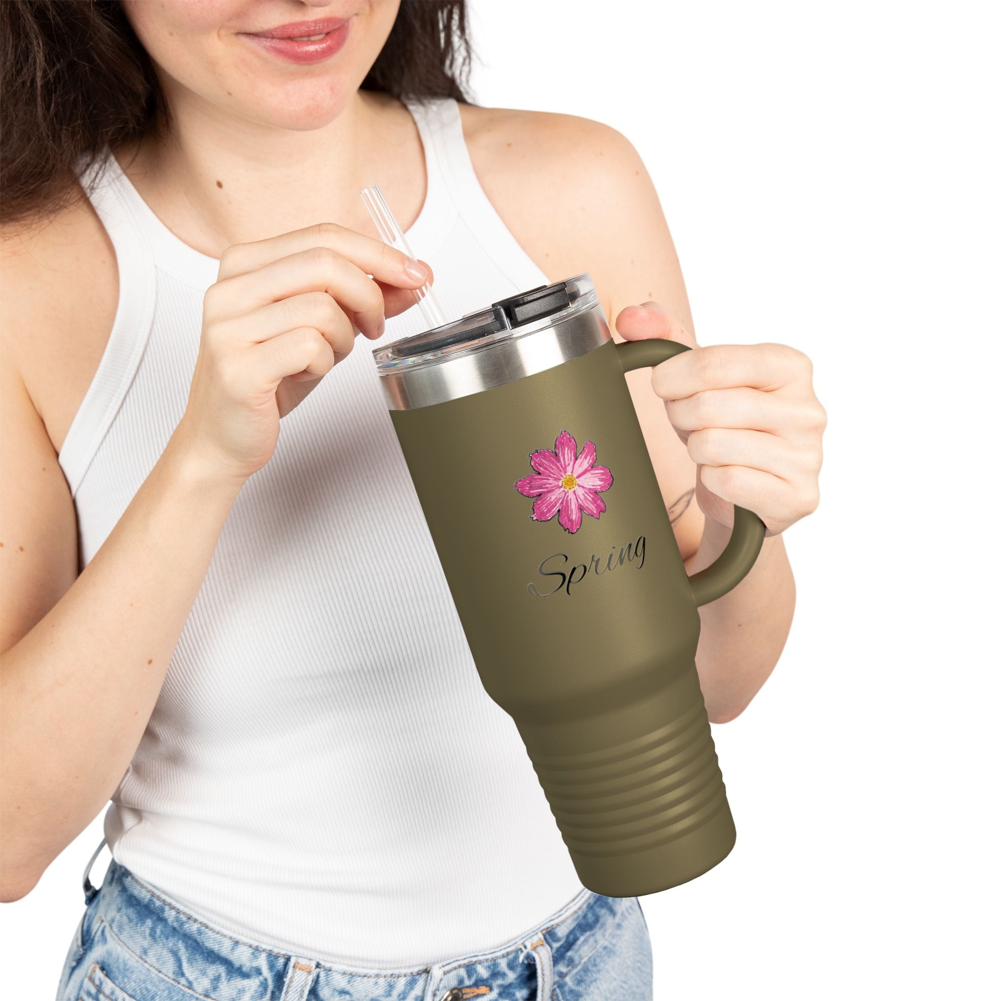Spring Insulated Travel Mug