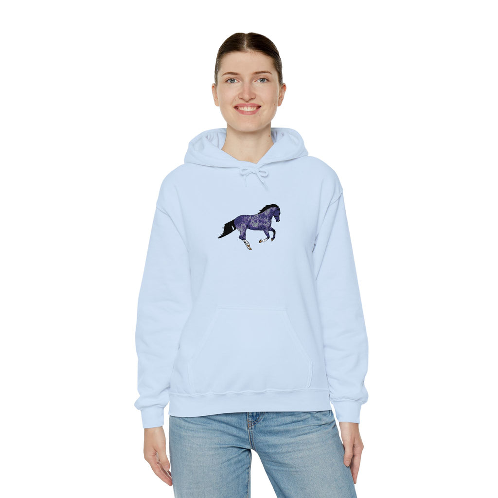 Horse Dapple Grey Hooded Sweatshirt