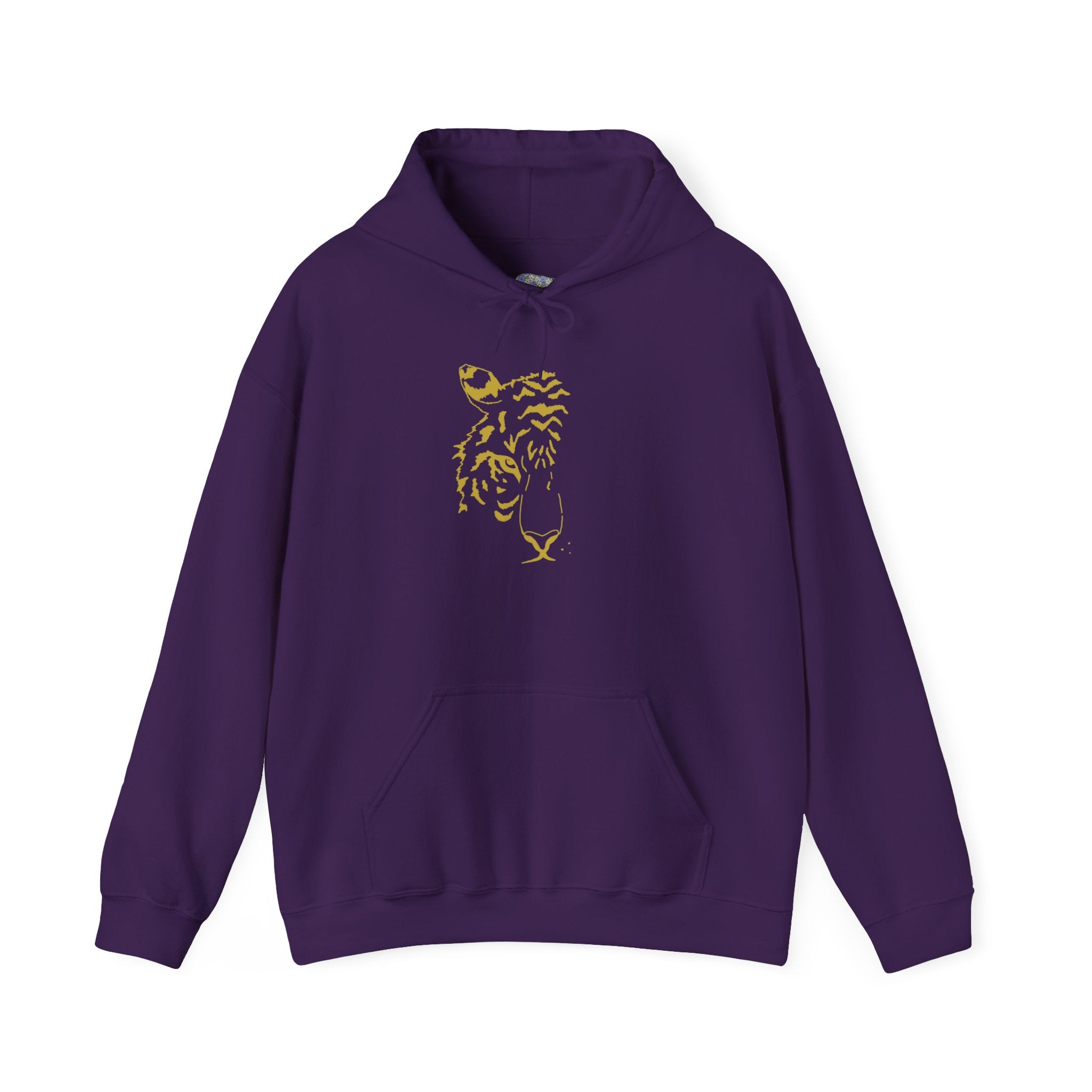 Gold-Finish Tiger Hoodie