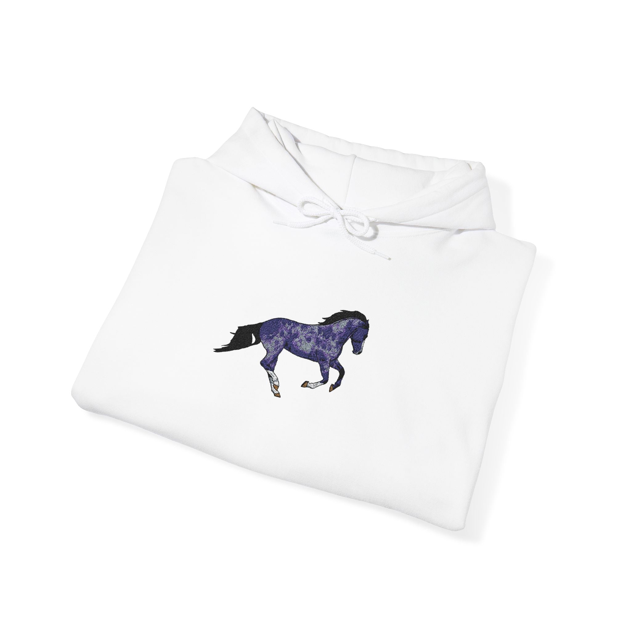 Horse Dapple Grey Hooded Sweatshirt
