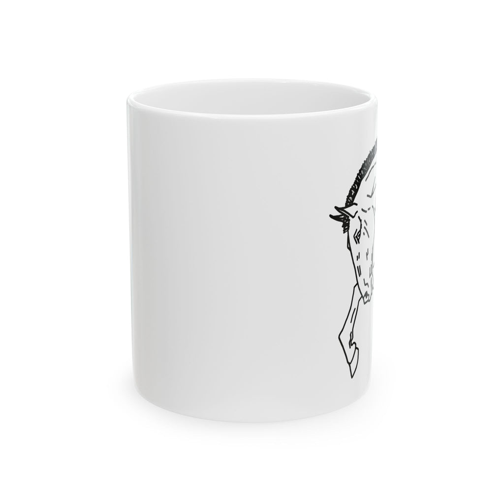 Charming Horse Ceramic Mug