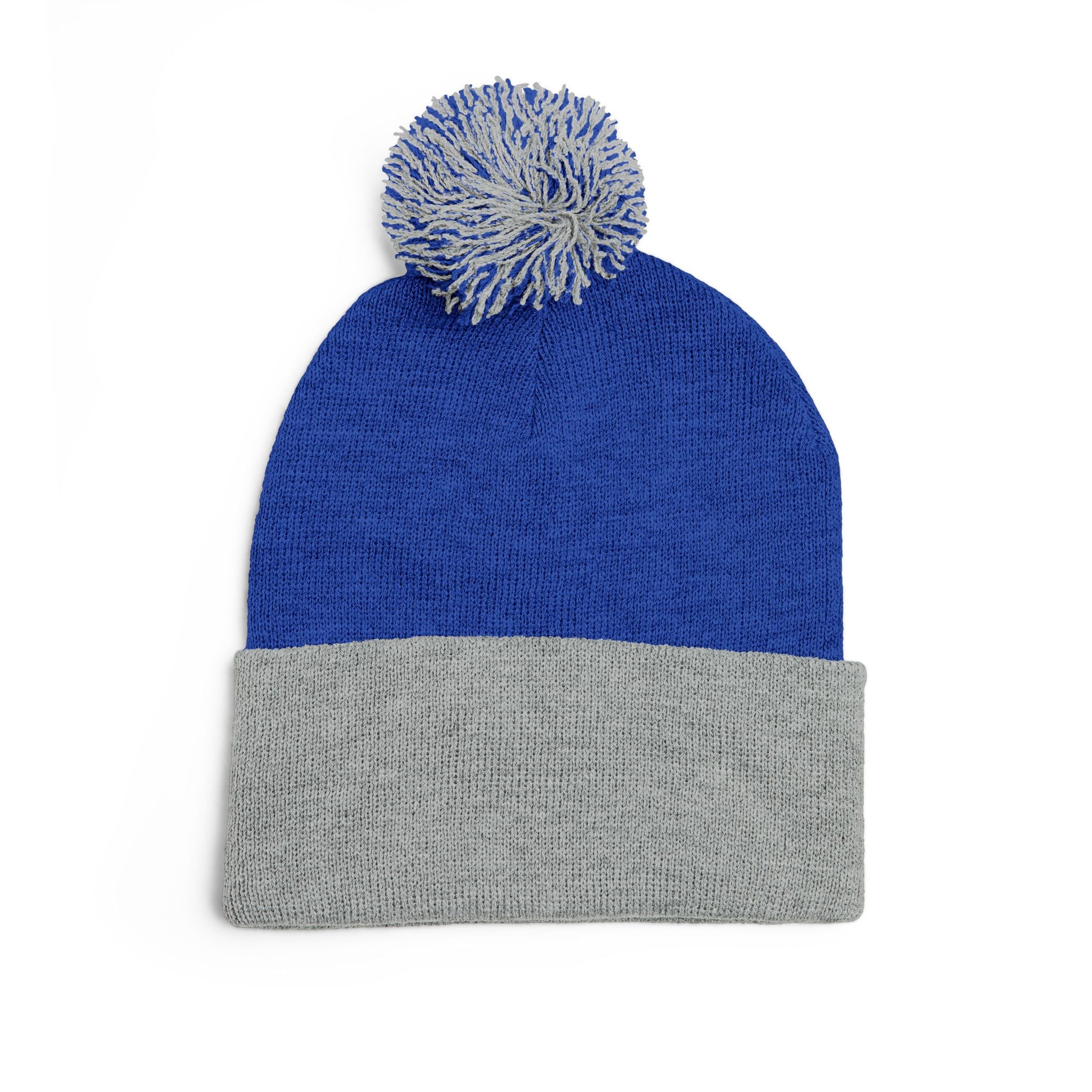 Casey's Embroidered Pom-Pom Winter Hat