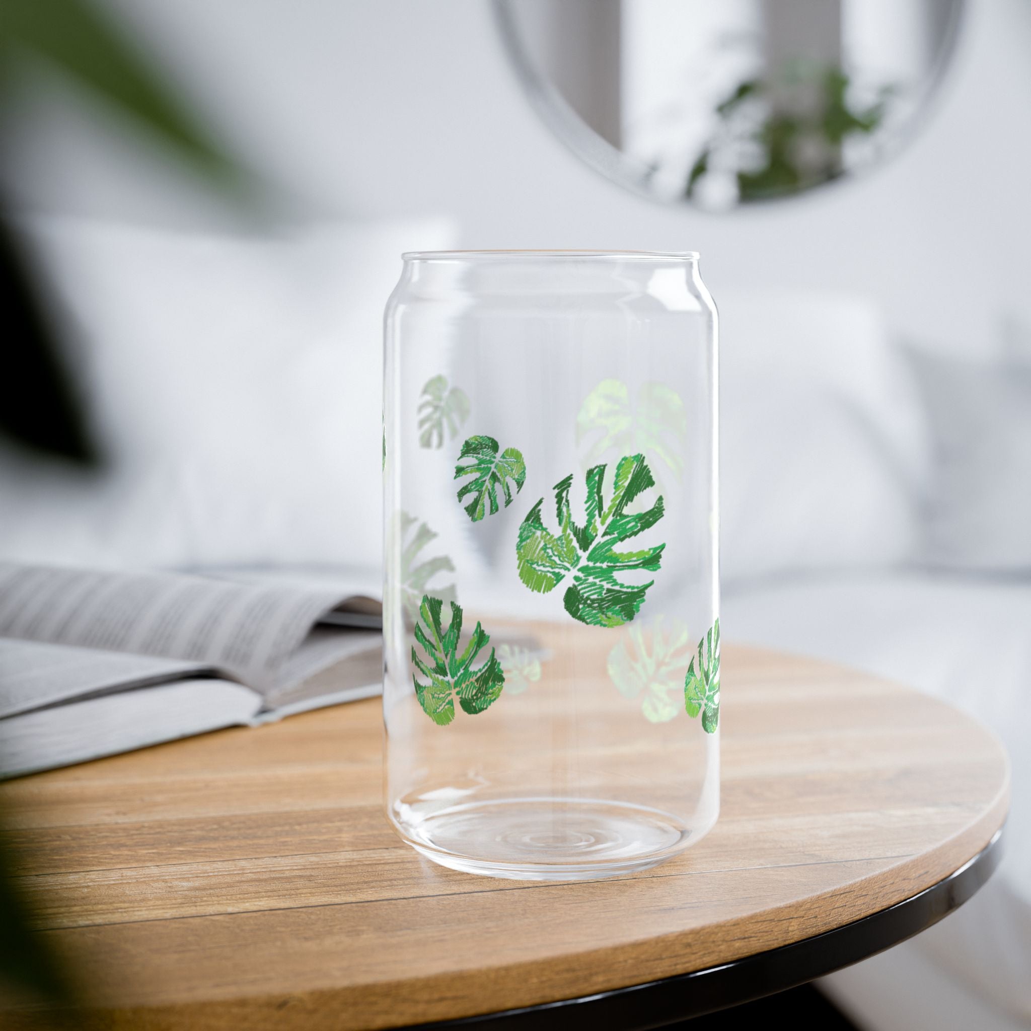 Leaf Sipper Glass