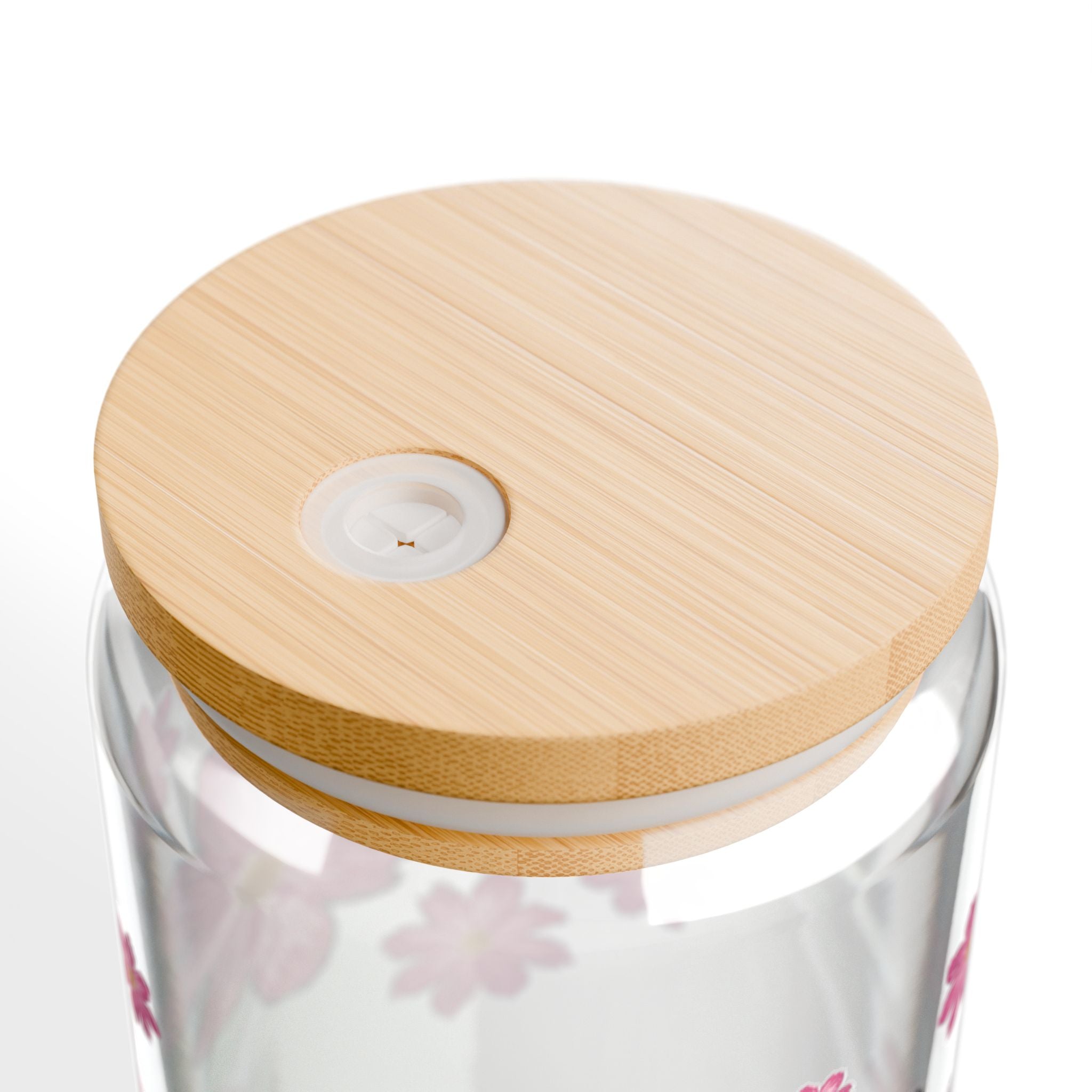 Floral Sipper Glass