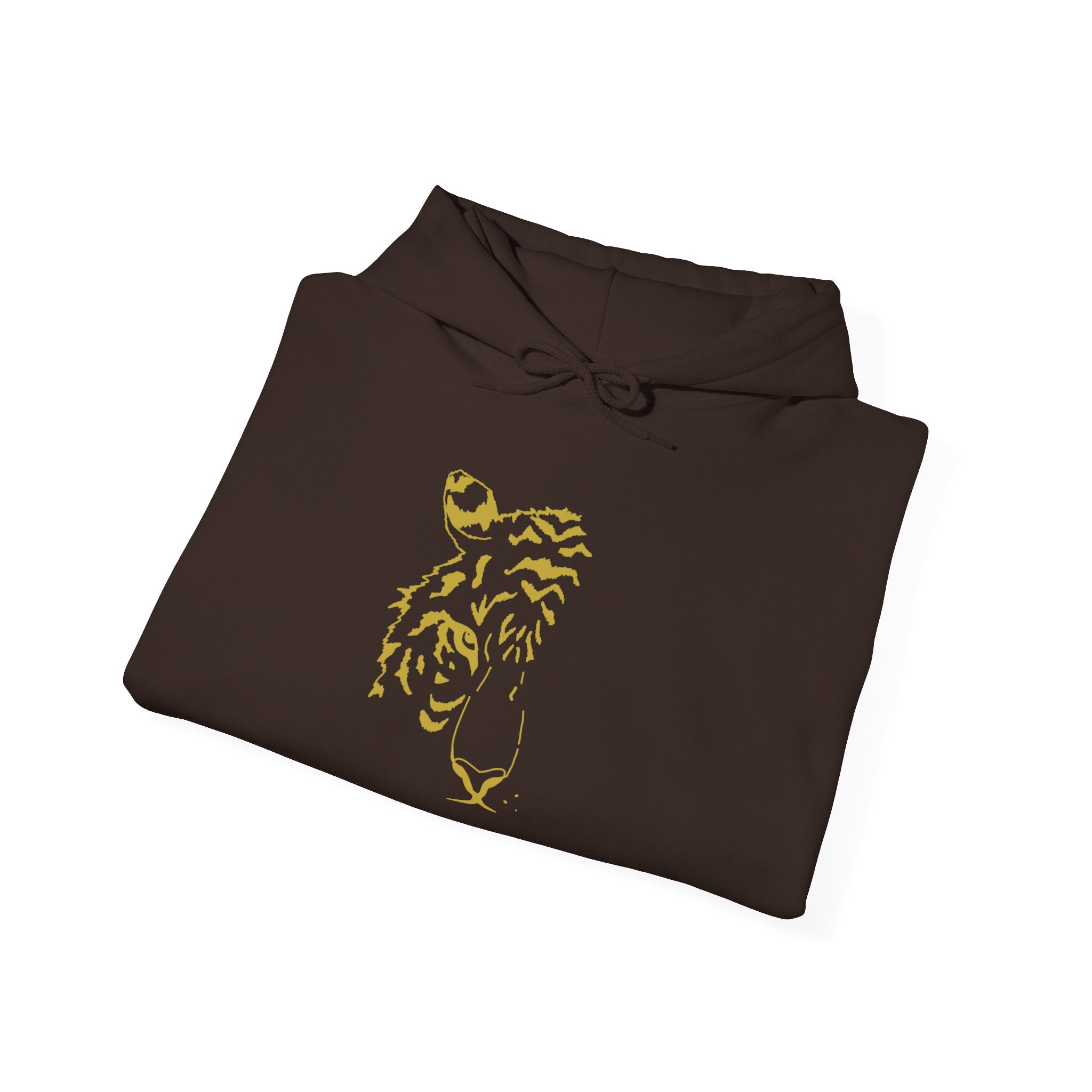Gold-Finish Tiger Hoodie