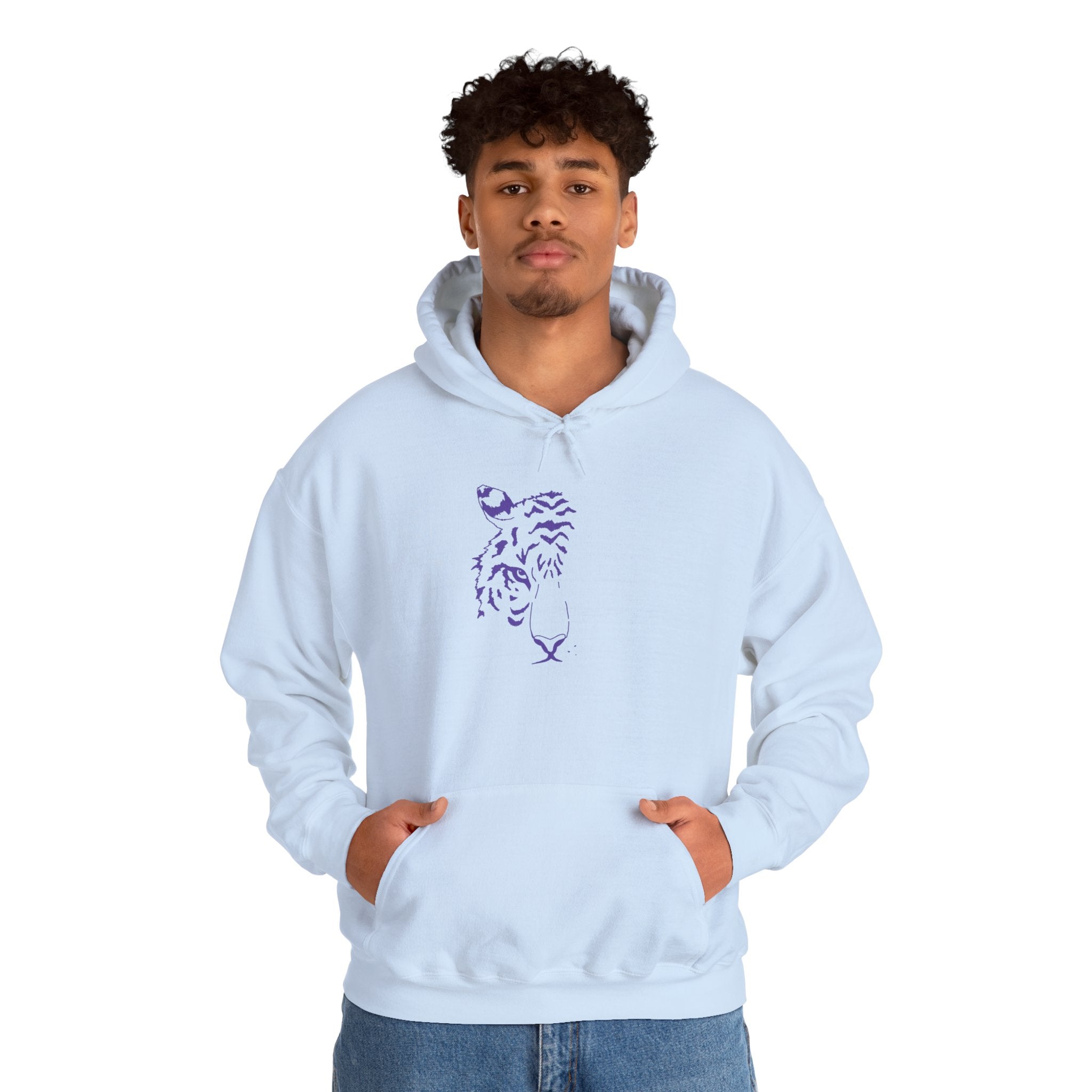 Purple Tiger Hoodie