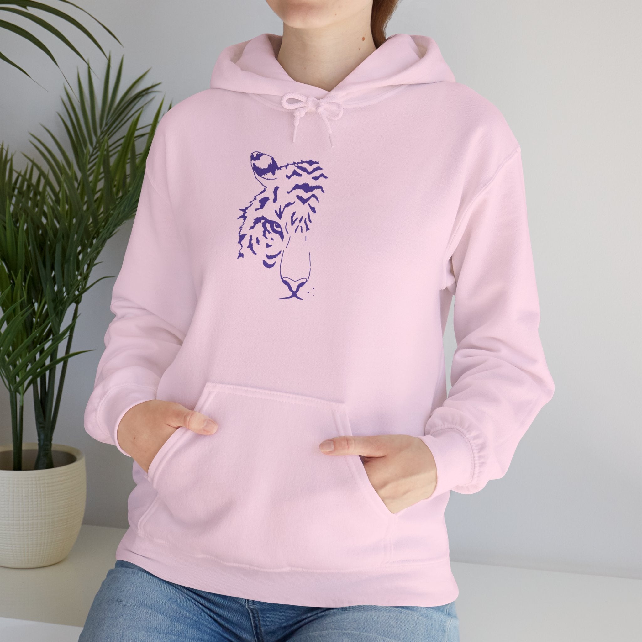 Purple Tiger Hoodie