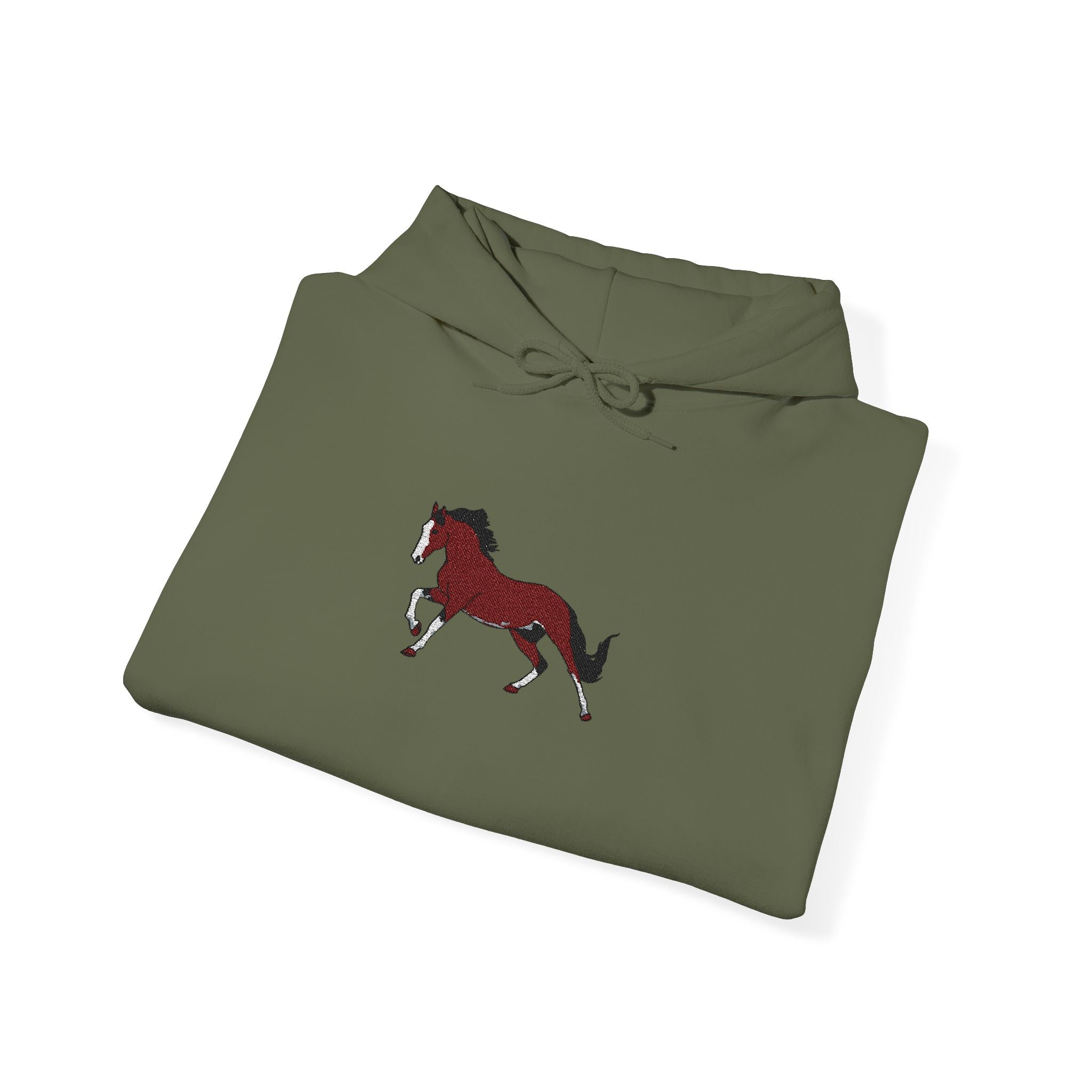 Red Running Horse Sweatshirt