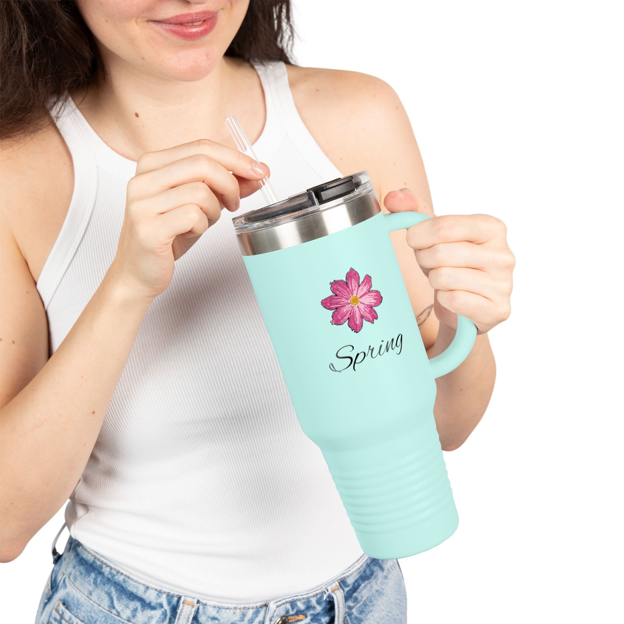 Spring Insulated Travel Mug