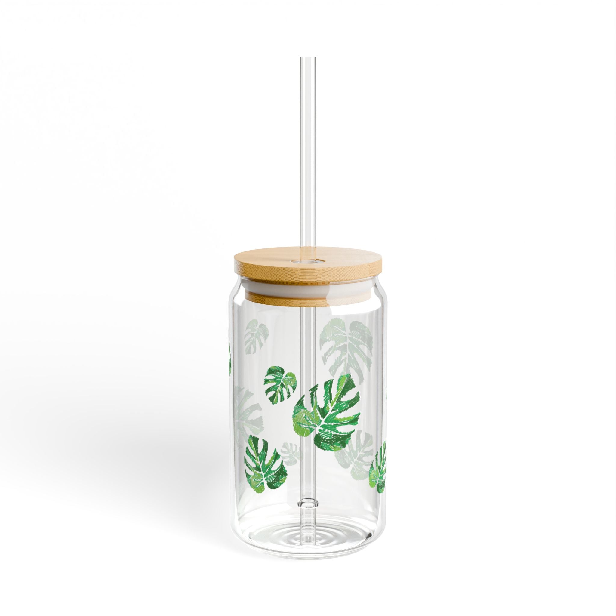 Leaf Sipper Glass