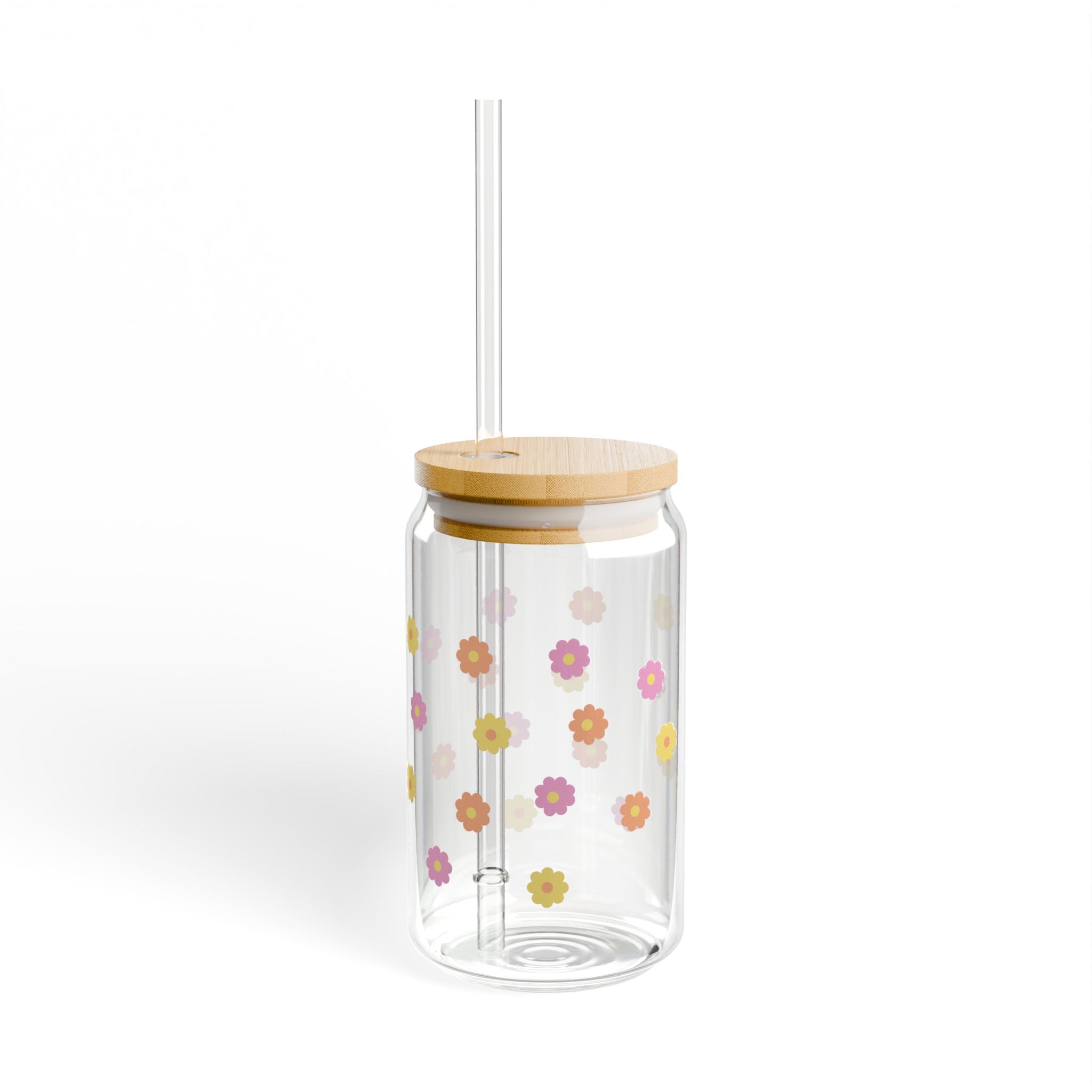 Flower Sipper Glass