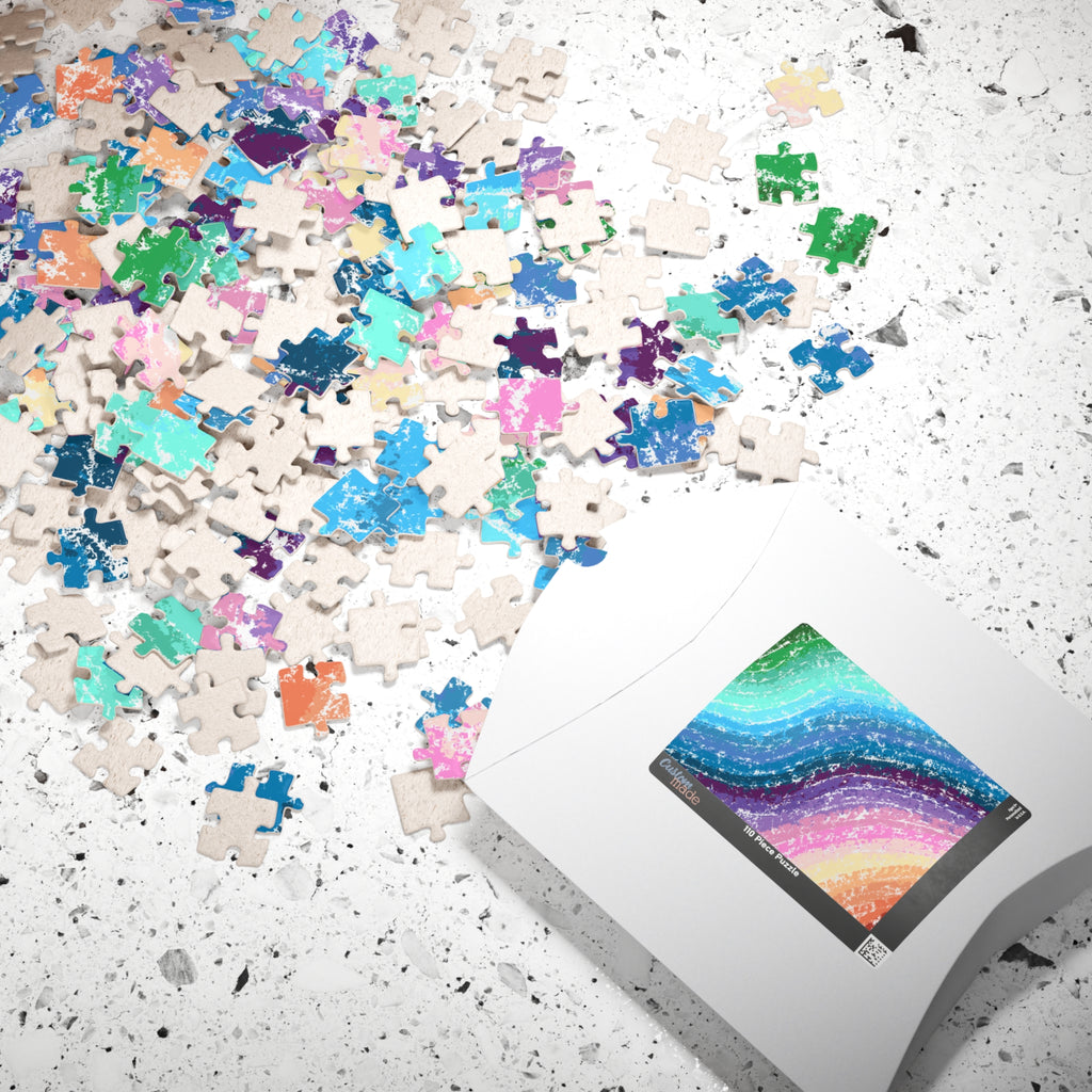 Colorful Swirl Puzzle